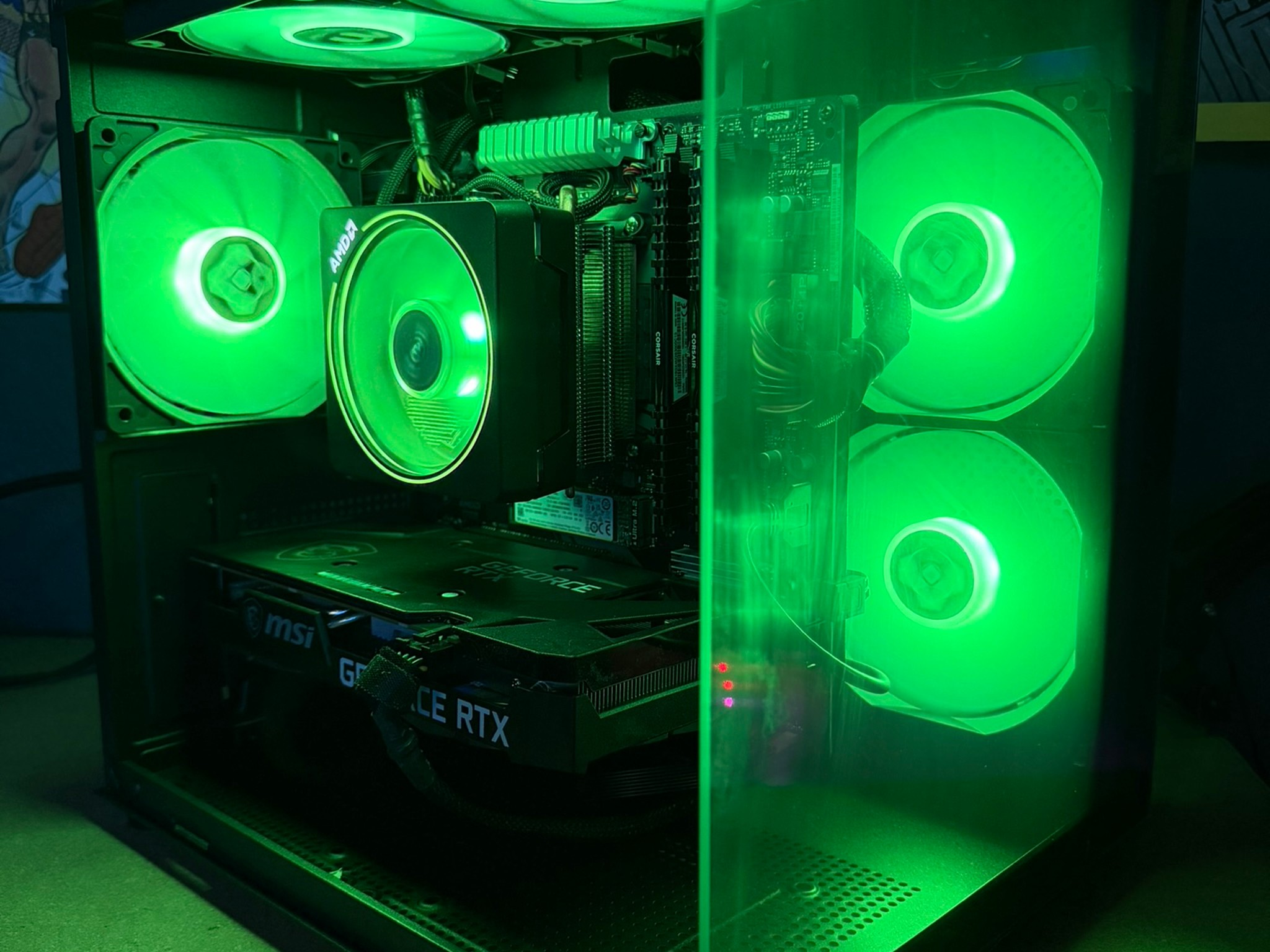 RTX 3060 12GB | Ryzen 7 3700X | Gaming PC | 2TB Storage | Wifi