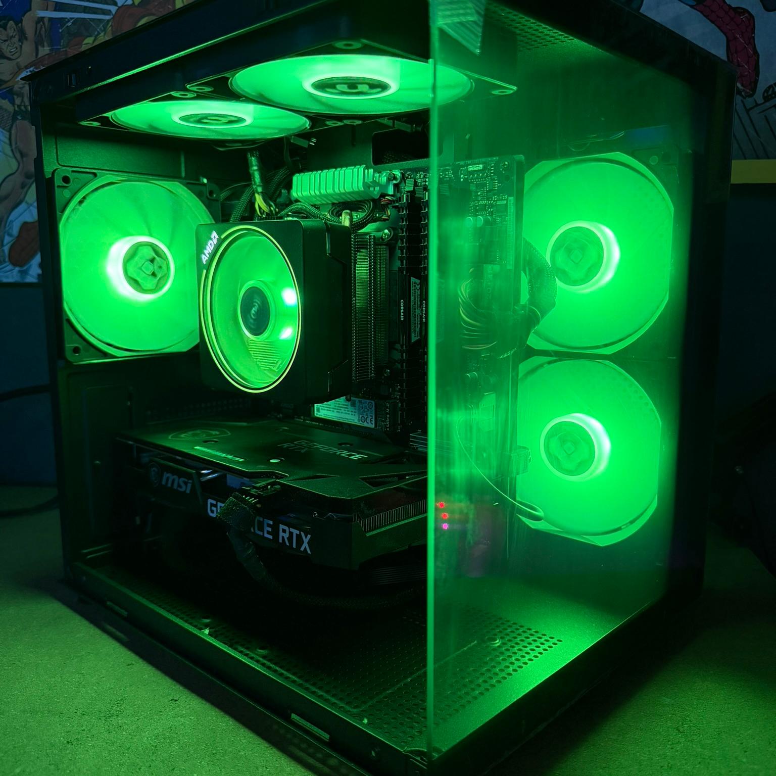 RTX 3060 12GB | Ryzen 7 3700X | Gaming PC | 2TB Storage | Wifi
