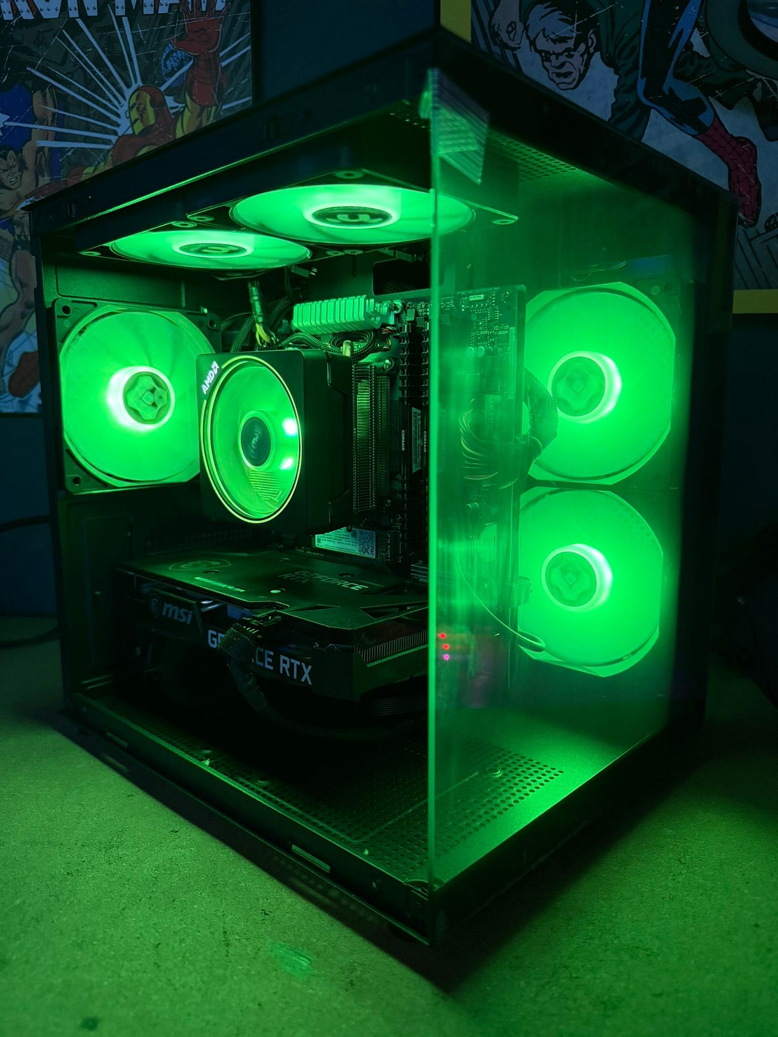RTX 3060 12GB | Ryzen 7 3700X | Gaming PC | 2TB Storage | Wifi