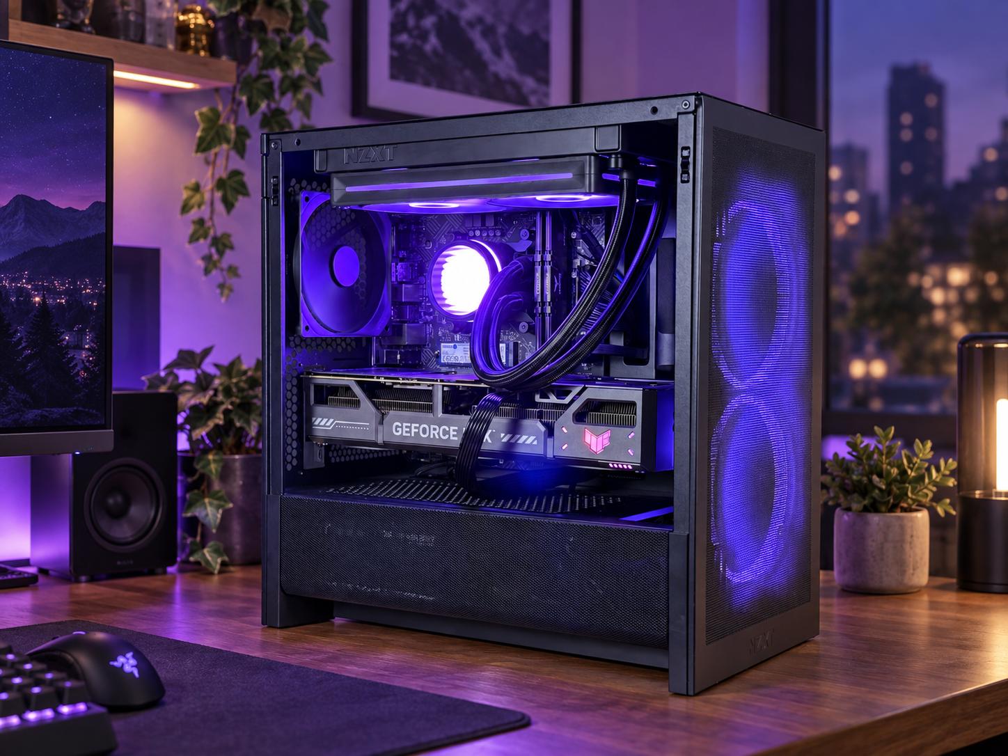 🟣ULTRAVIOLET Gaming PC | RTX 5070 12GB | i7-14700KF | 16GB RAM | 1TB NVME | WiFi + BT | FREE SHIP