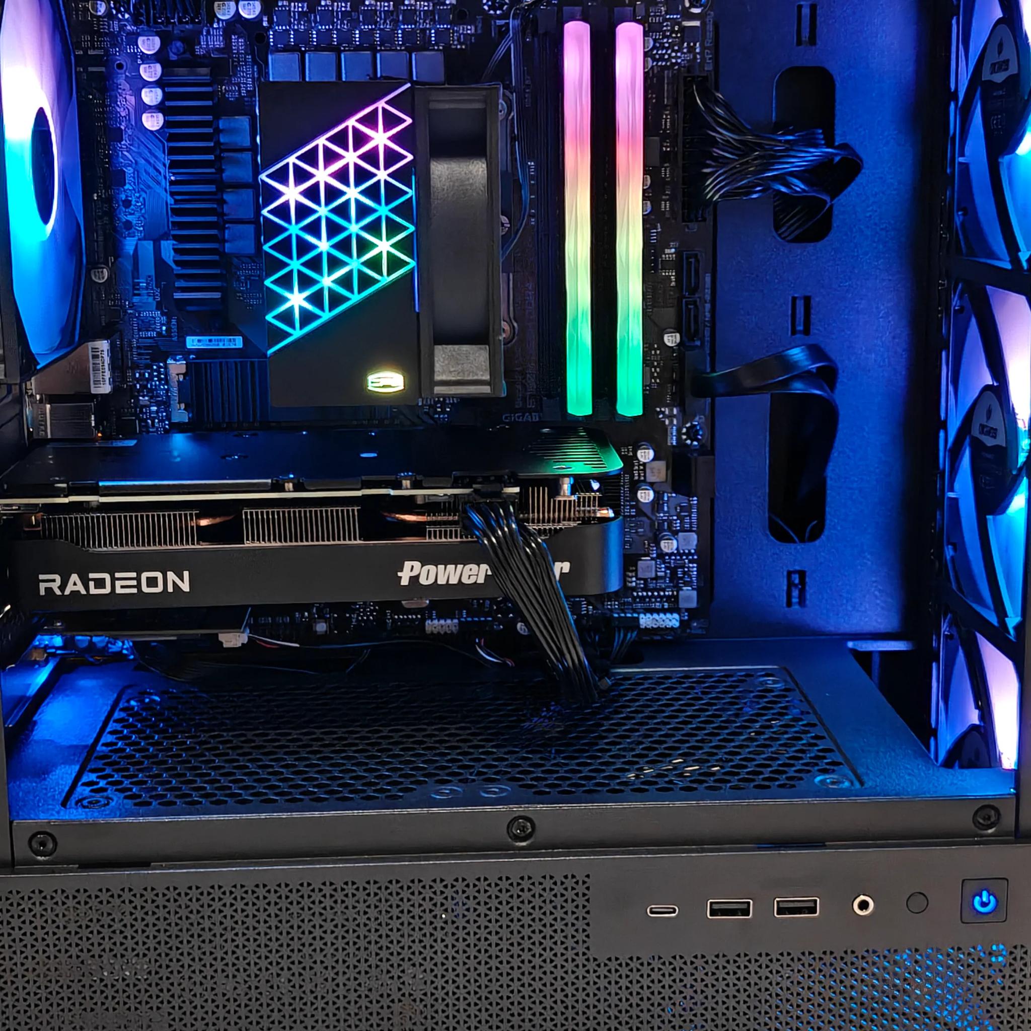 1440P - 1080P - AMD Radeon RX 9060XT 16GB - Intel Core i5 14600KF - 32 GB RAM - 1 TB SSD - Value PC