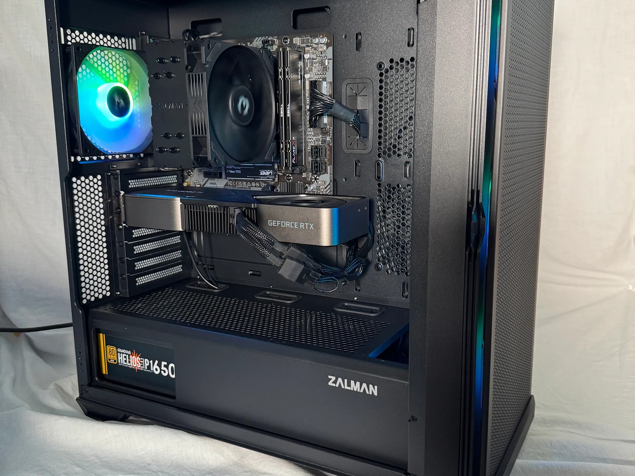 RTX 3080TI Founders Gaming PC with a Ryzen 7600X