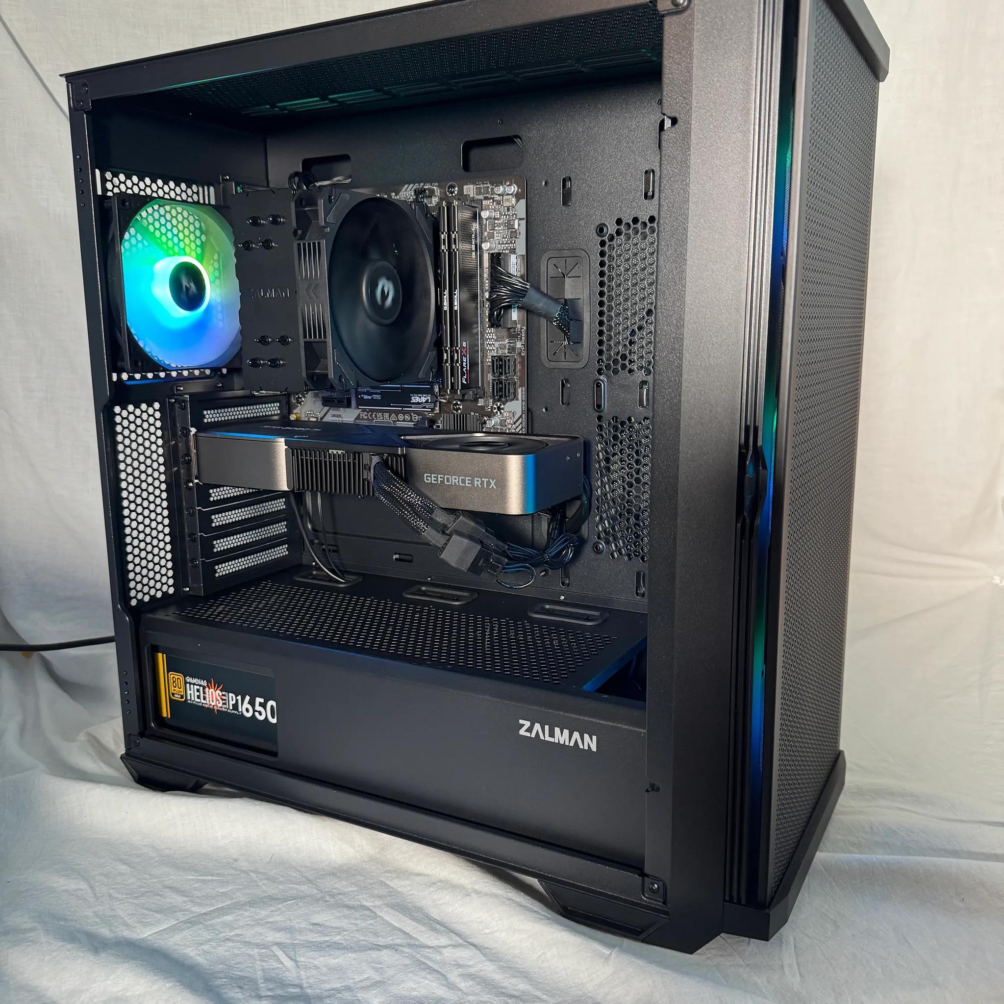 RTX 3080TI Founders Gaming PC with a Ryzen 7600X