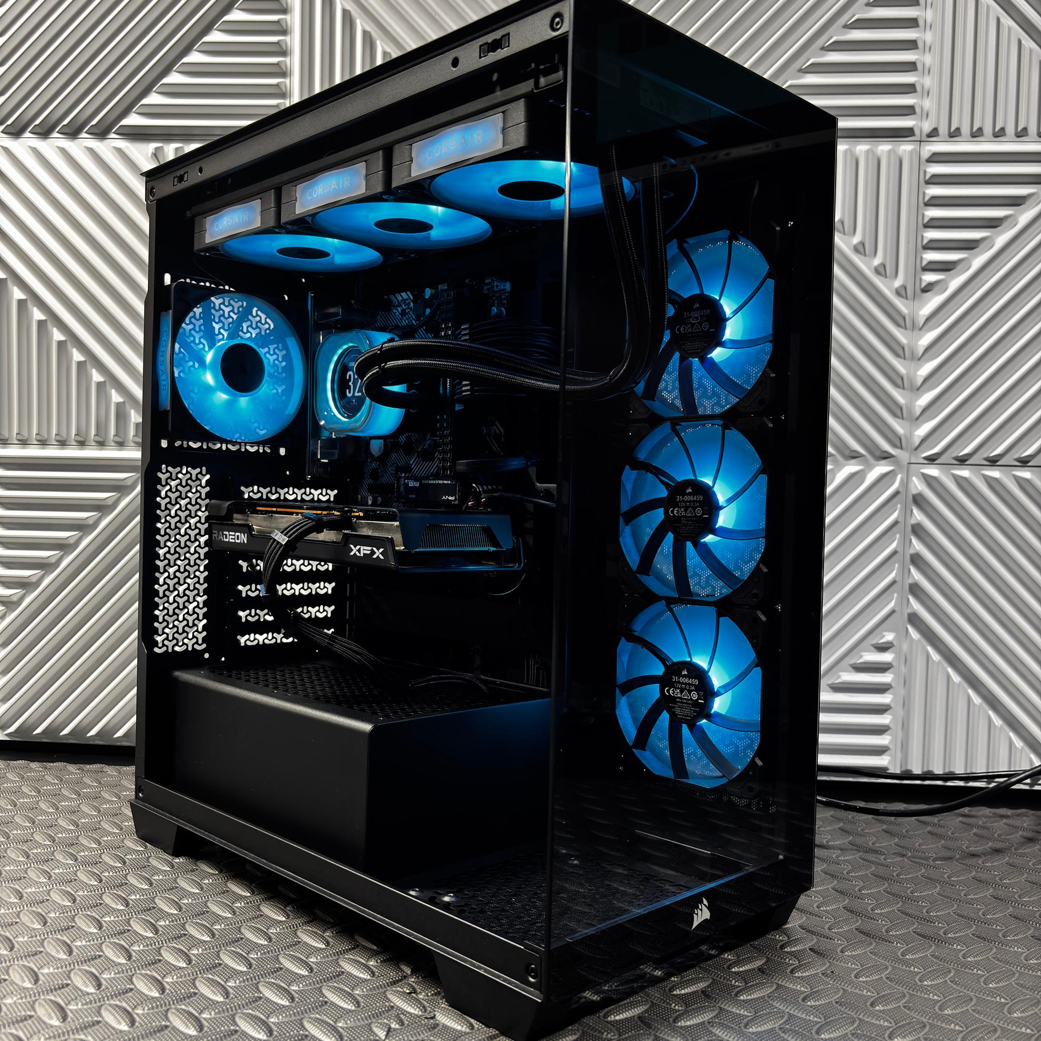 Corsair RGB Gaming PC | RX 6600 8GB | Ryzen 3 3100 | 16GB RAM | 1TB NVMe SSD | WiFi