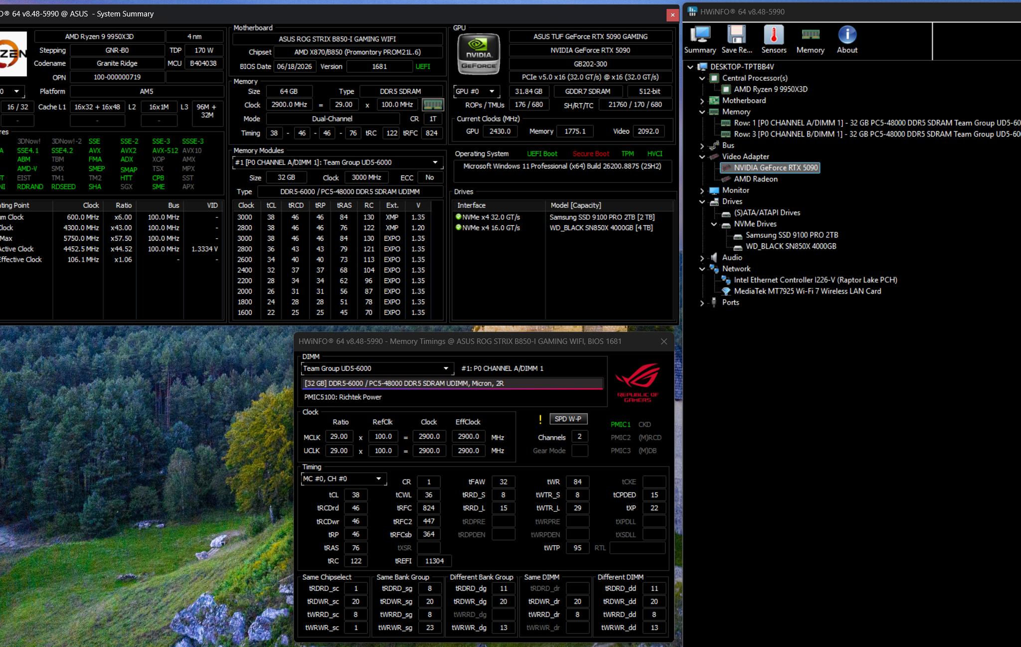 "King of all King: Return" | 9950X3D | 5090 Tuf | 64GB DDR5 | 6TB Nvme |