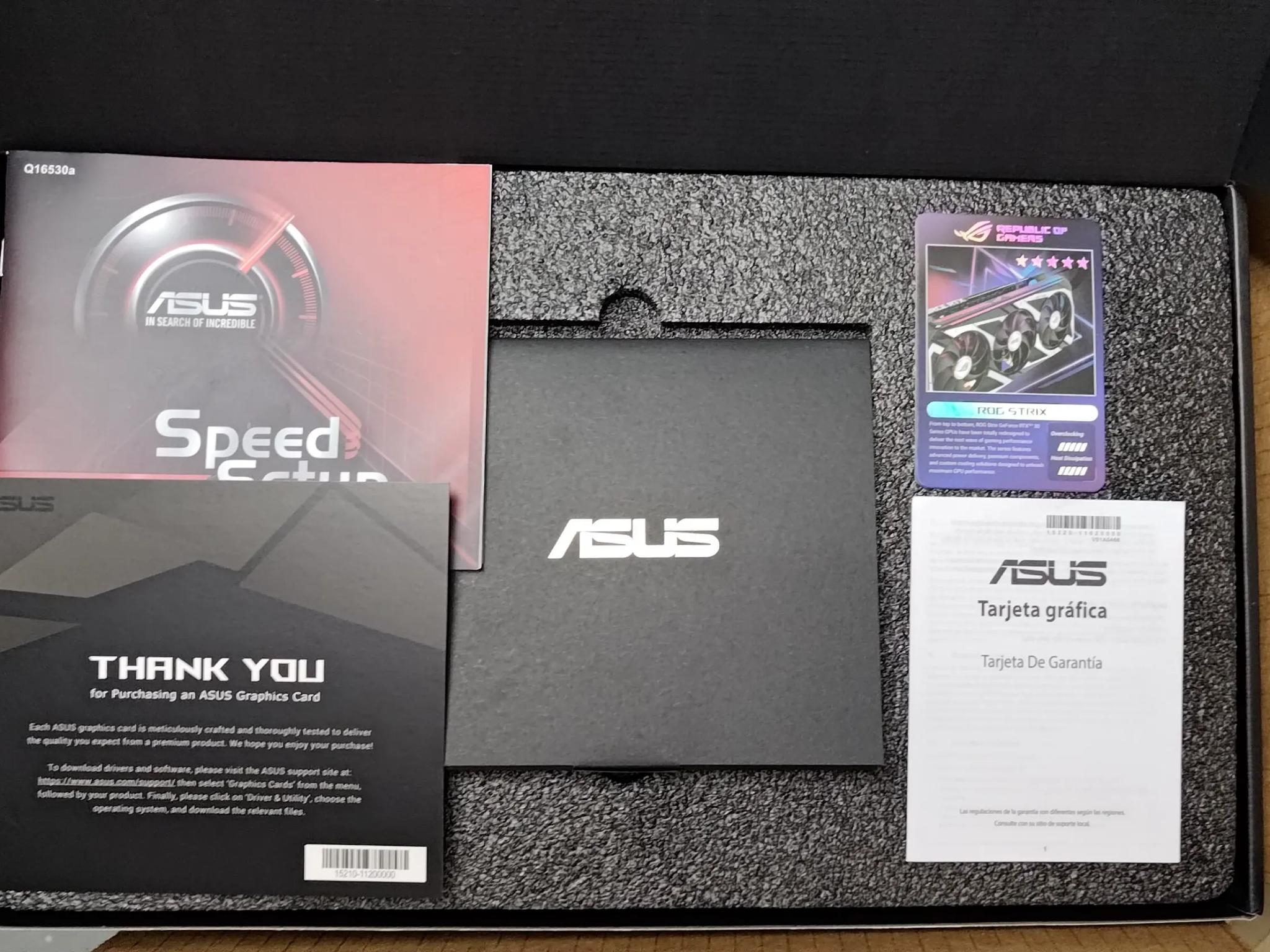 ASUS ROG Strix RTX 3060 V2 OC Edition Gaming Graphics Card 12GB GDDR6