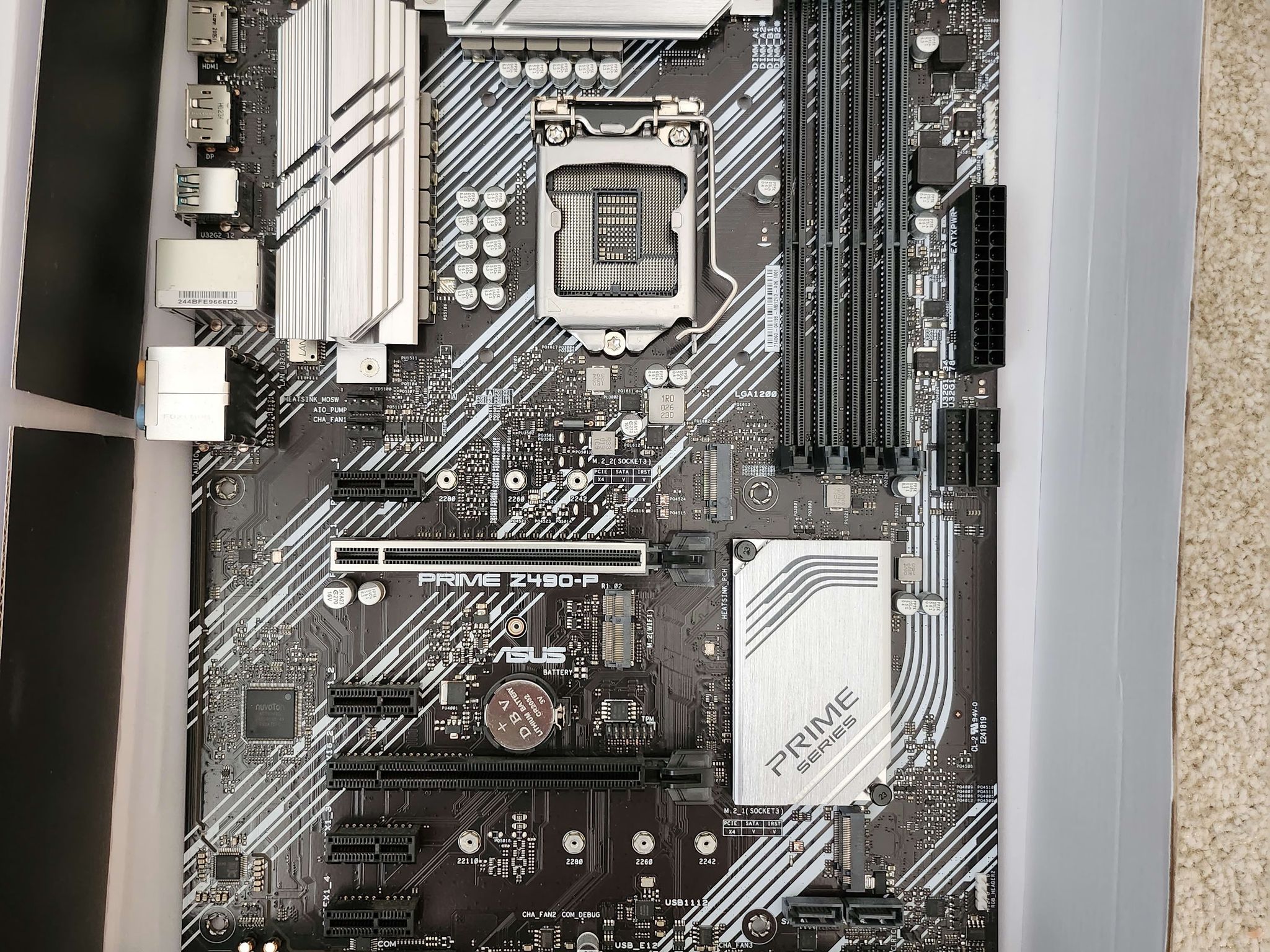 Asus Prime Z490-P Motherboard