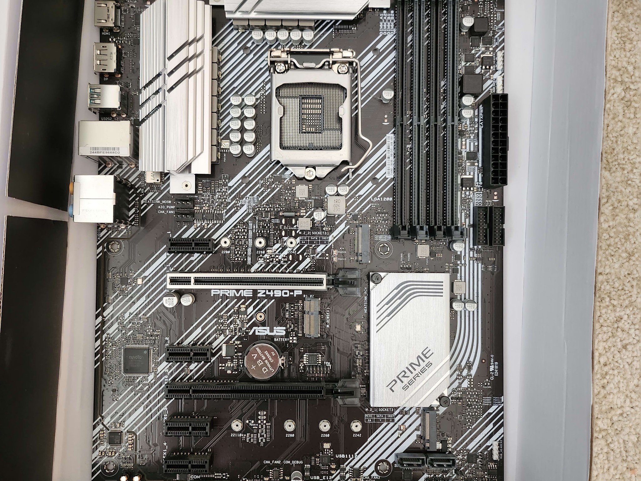 Asus Prime Z490-P Motherboard