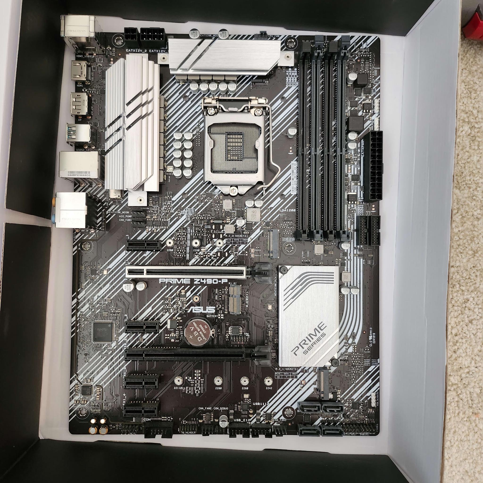Asus Prime Z490-P Motherboard