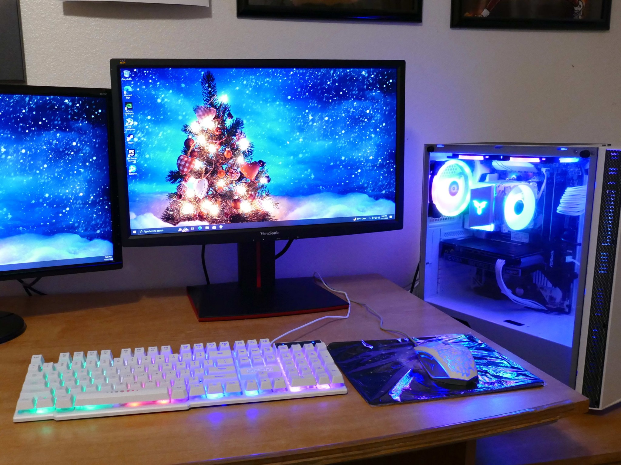 Gaming PC Ryzen 1600x GTX 1660s 6gb w/ New Gaming Mouse & Keyboard