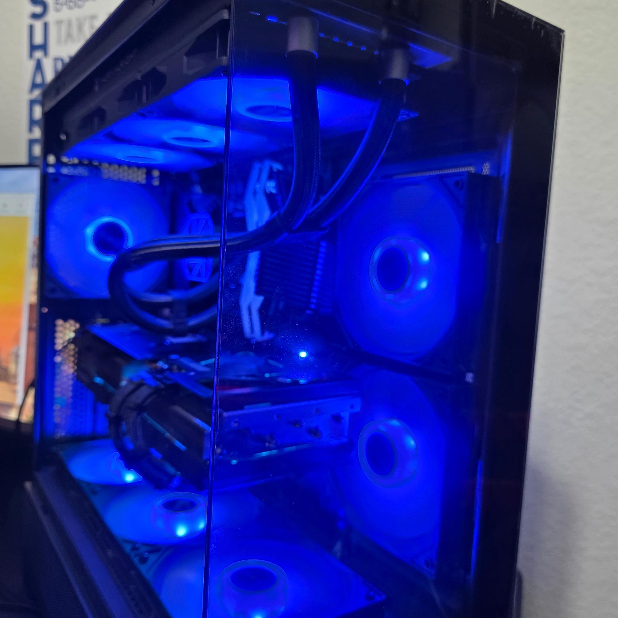 Fresh Build Gaming PC 9800X3D-32GB Ram-RX 7900XTX Hellhound with 2TB SSD
