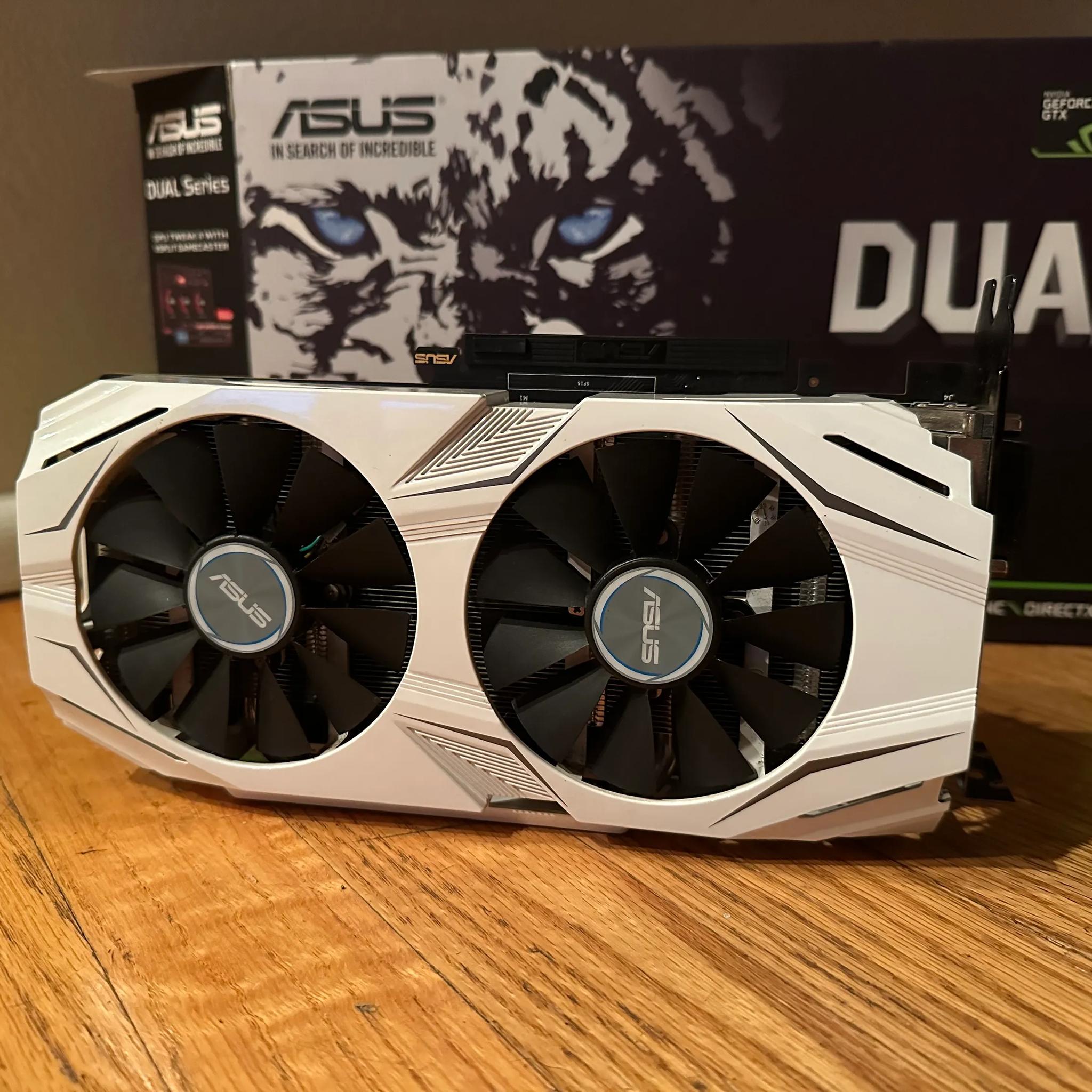 Asus GTX 1060 6GB Dual GPU