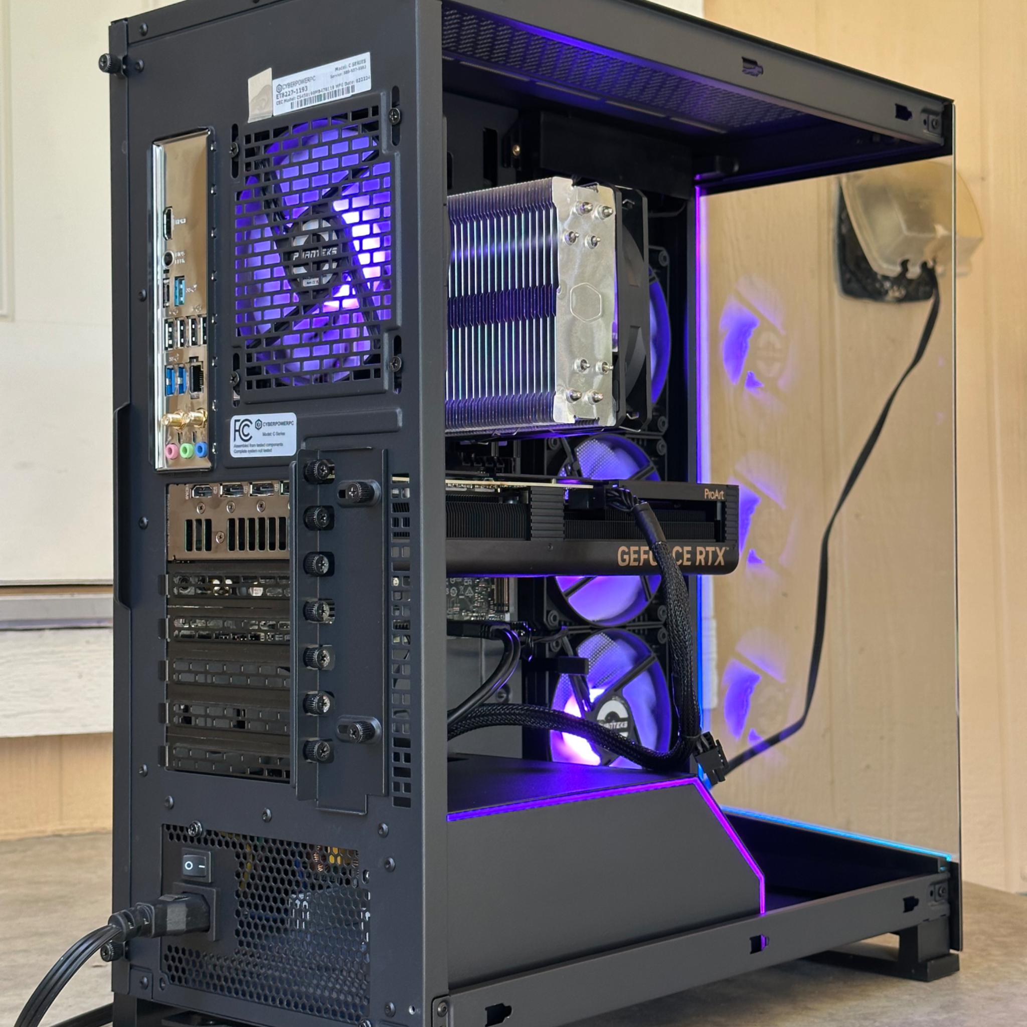 Ryzen 7 7700 / RTX 4060 Ti 16GB / 32GB DDR5 / 2TB MSI Nvme ssd / Windows 11