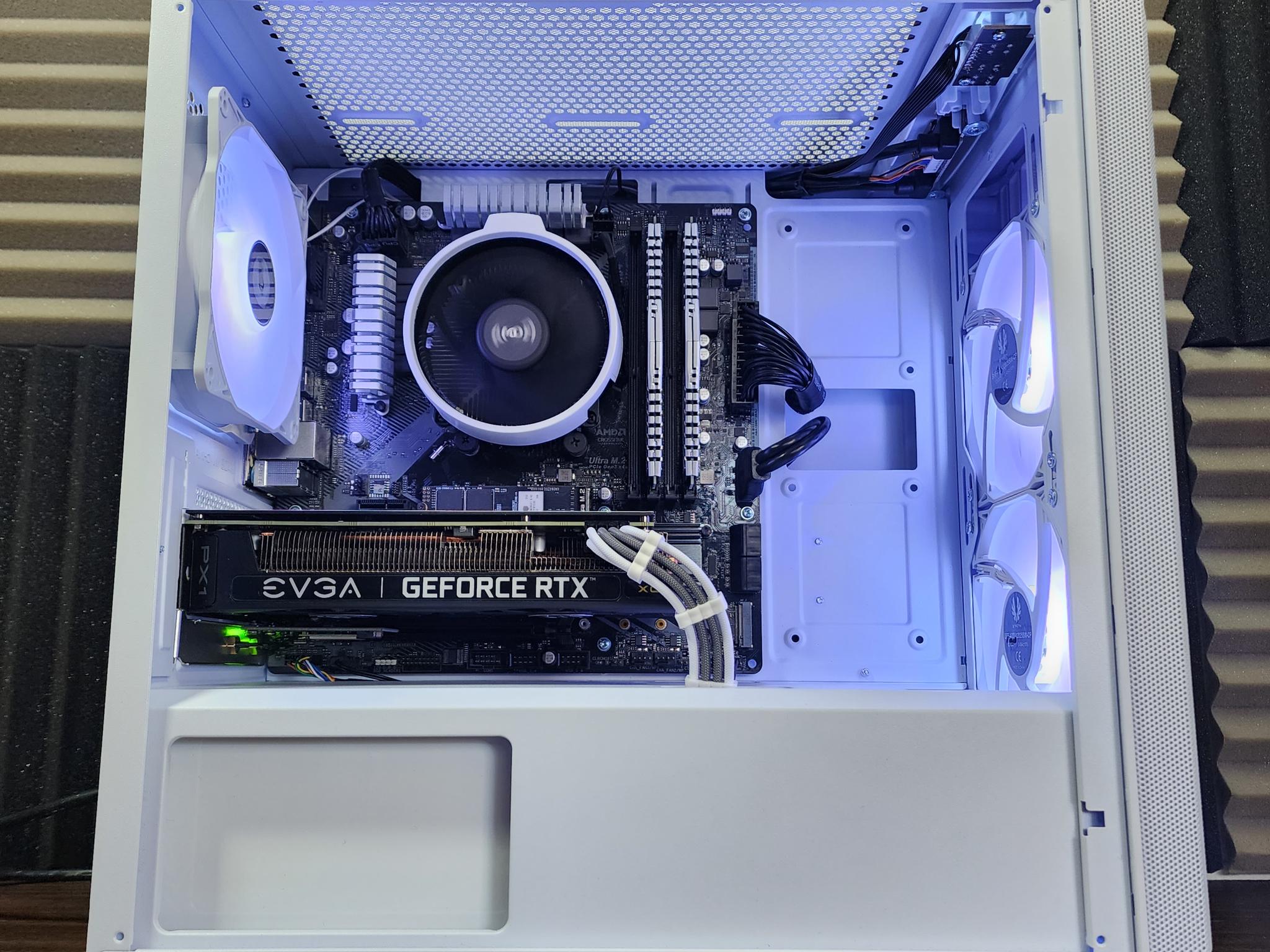 🤍🤍🤍 AMD Ryzen 5 5600 // EVGA GeForce RTX 3060 Ti // XPG Z1 16GB 3200MHz