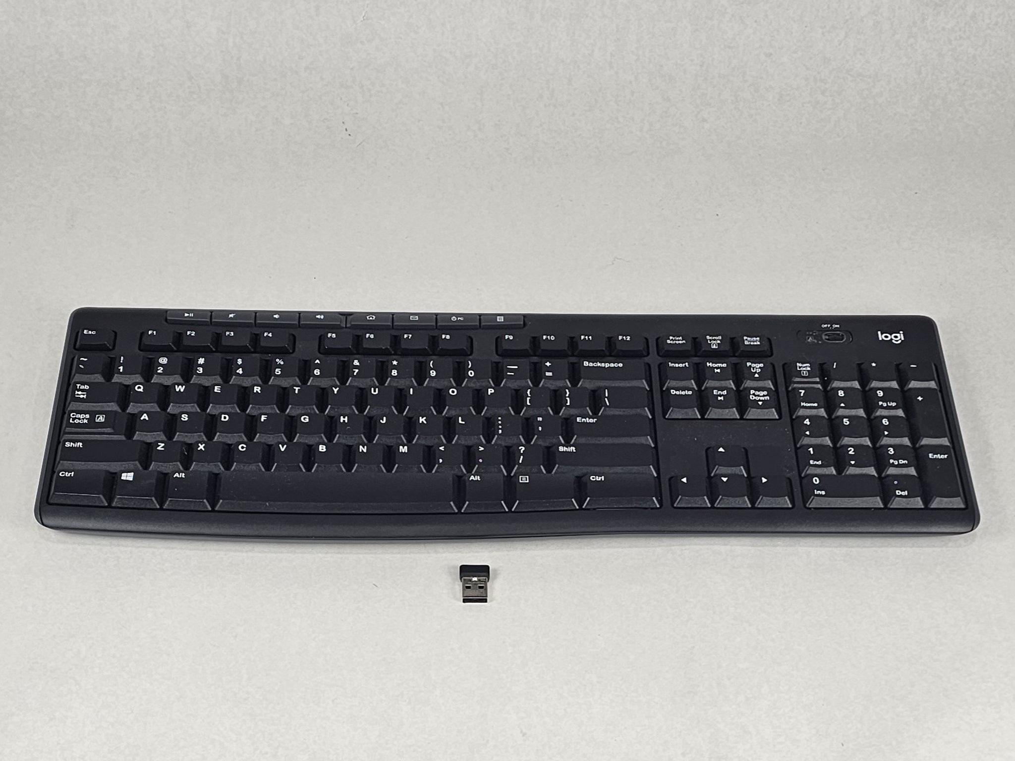Logitech K270 Wireless Keyboard - Black