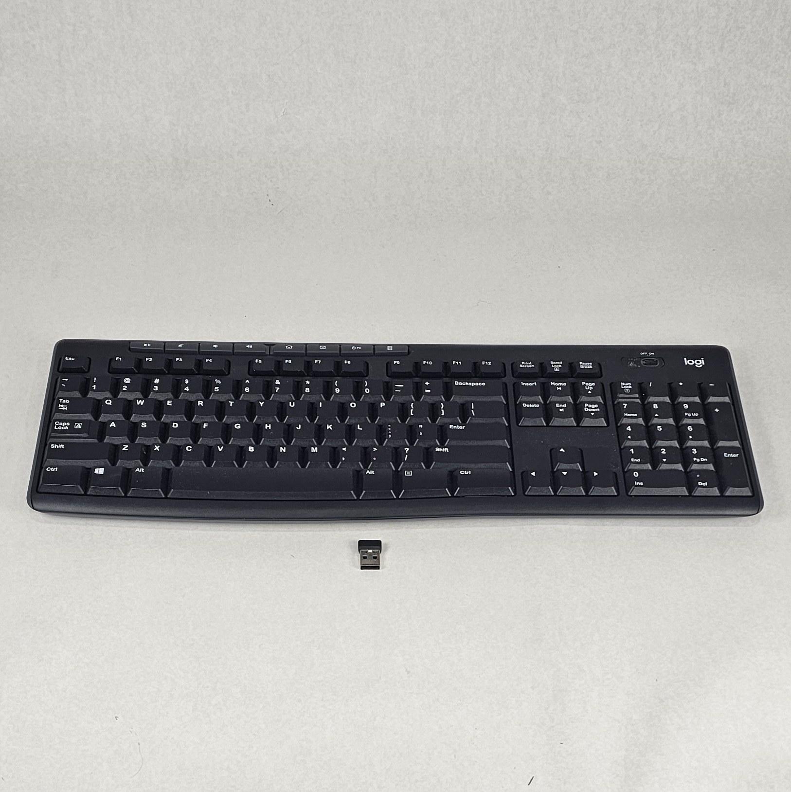 Logitech K270 Wireless Keyboard - Black
