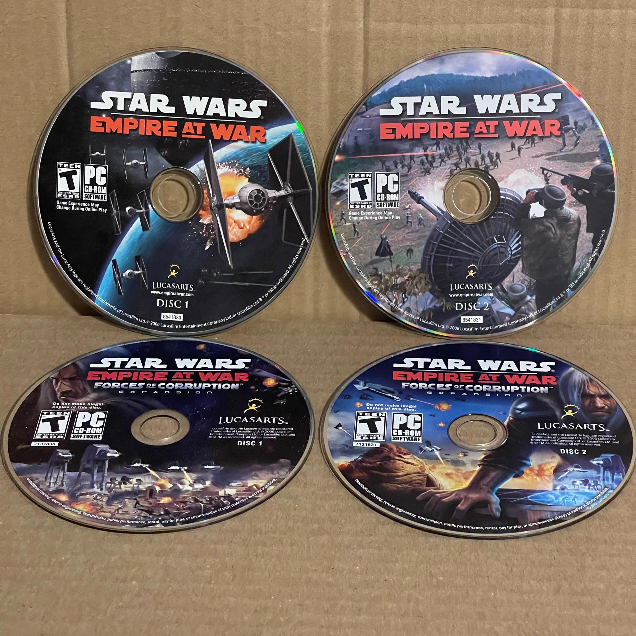 Star Wars Empire At War & Forces of Corruption Expansion Bundle
