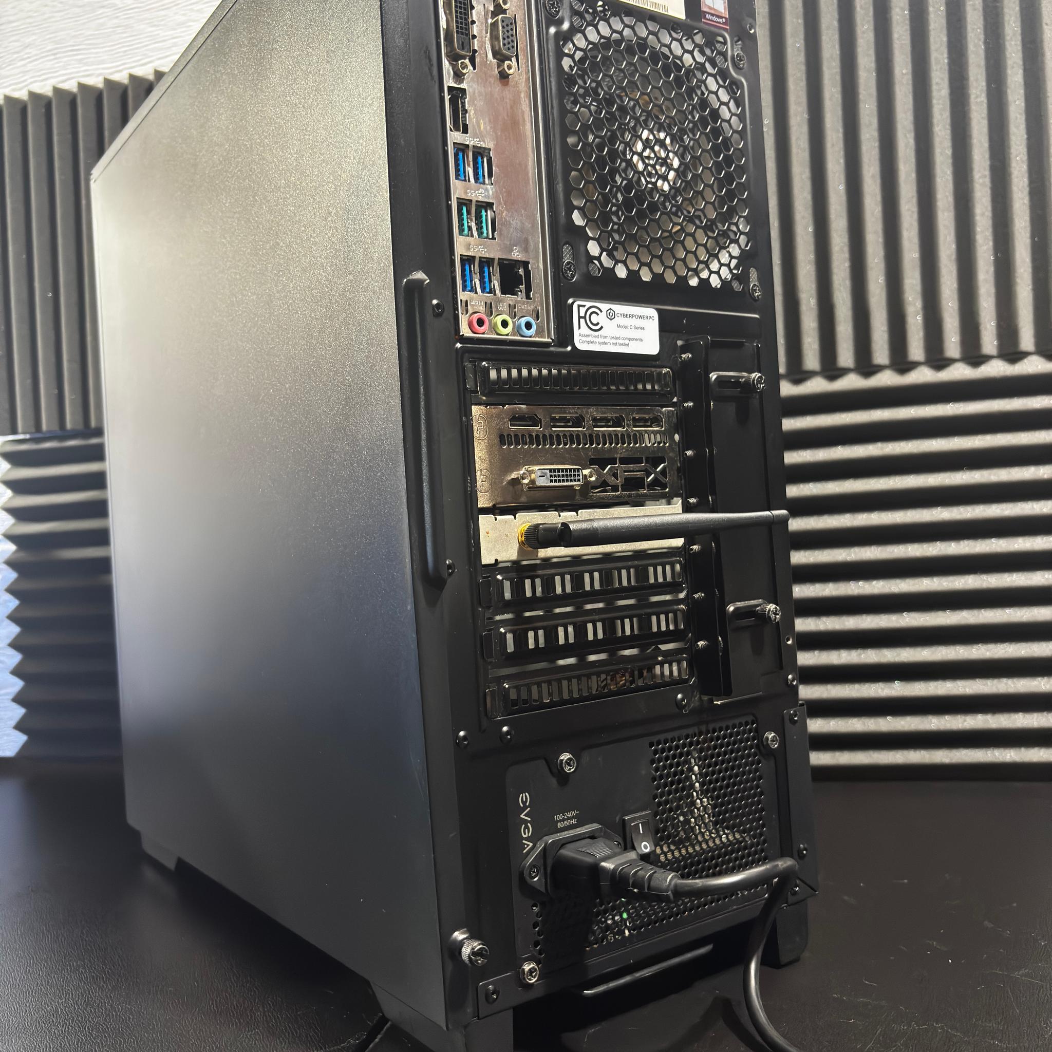Gaming PC – Ryzen 5 3600 + RX 580 8GB – 16GB DDR4 – 240GB SSD + 2TB HDD – 1080p Ready