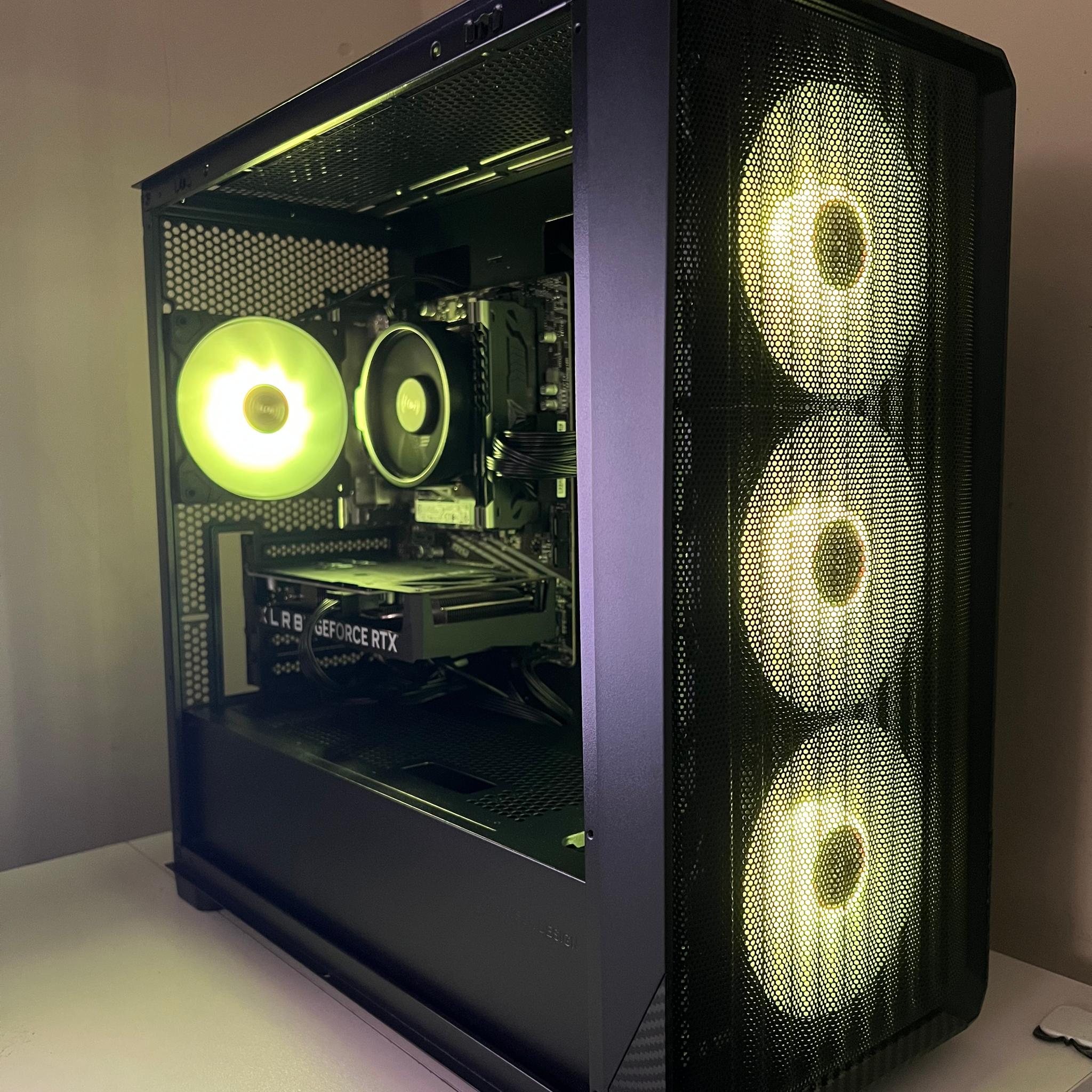 RTX 4060 | Ryzen 5 5500 | 16GB DDR4-4000mhz | 1TB NVMe SSD | 1080p/1440p Gaming PC