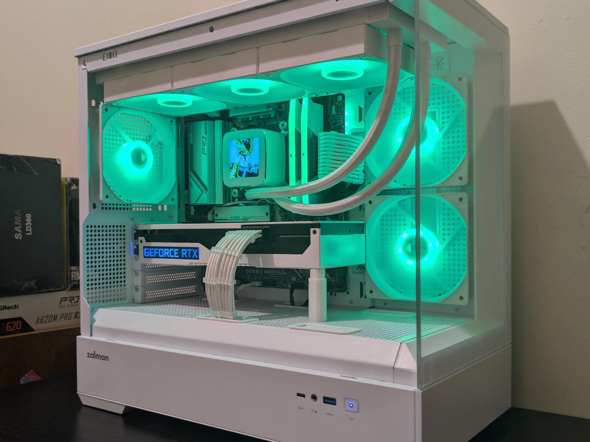 🦢1440p Gaming Beast | RTX 3080 | Ryzen 5 7600 | 1TB SSD | 32GB RAM | WiFi 6 & Bluetooth🦢