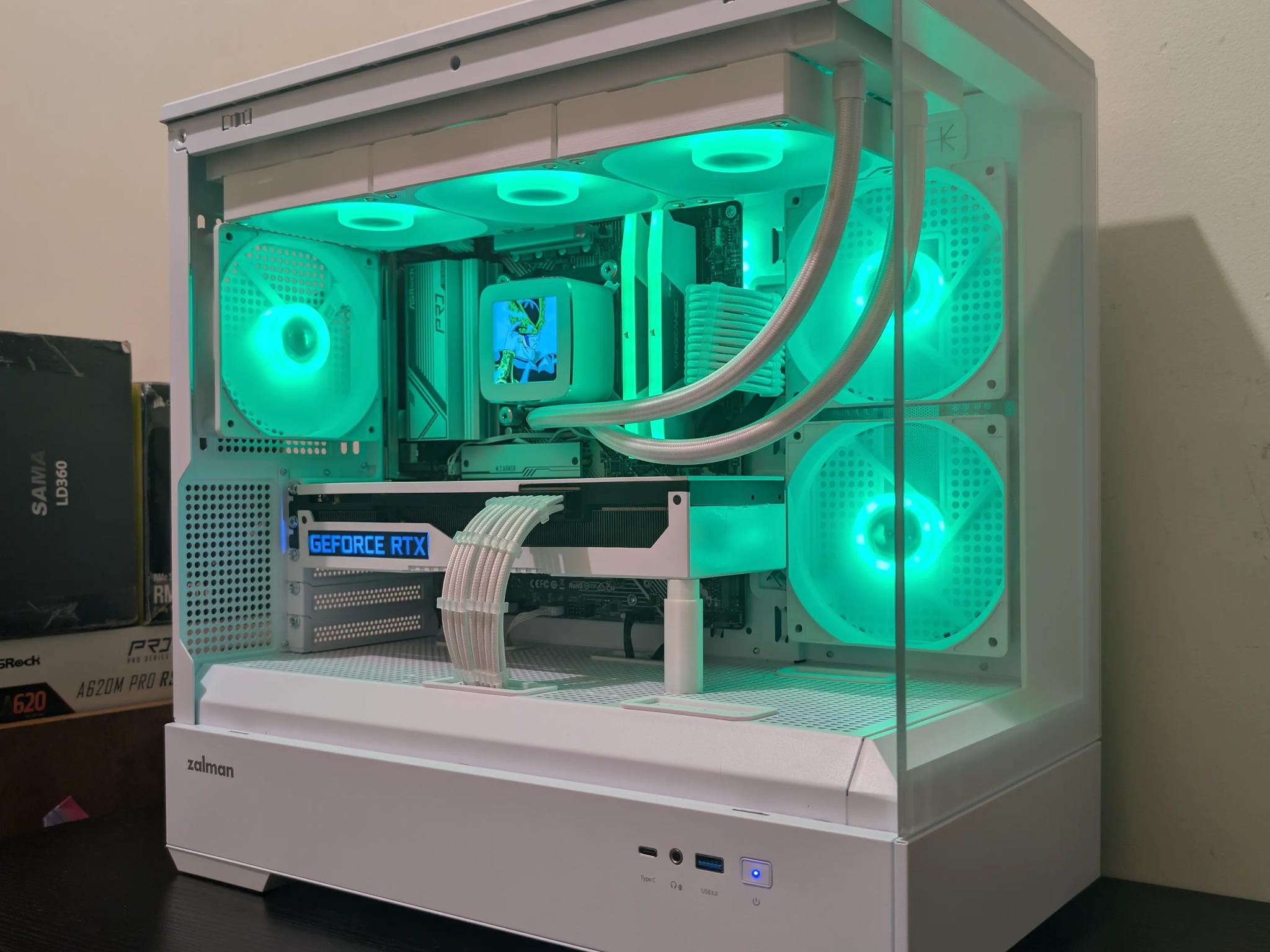 🦢1440p Gaming Beast | RTX 3080 | Ryzen 5 7600 | 1TB SSD | 32GB RAM | WiFi 6 & Bluetooth🦢