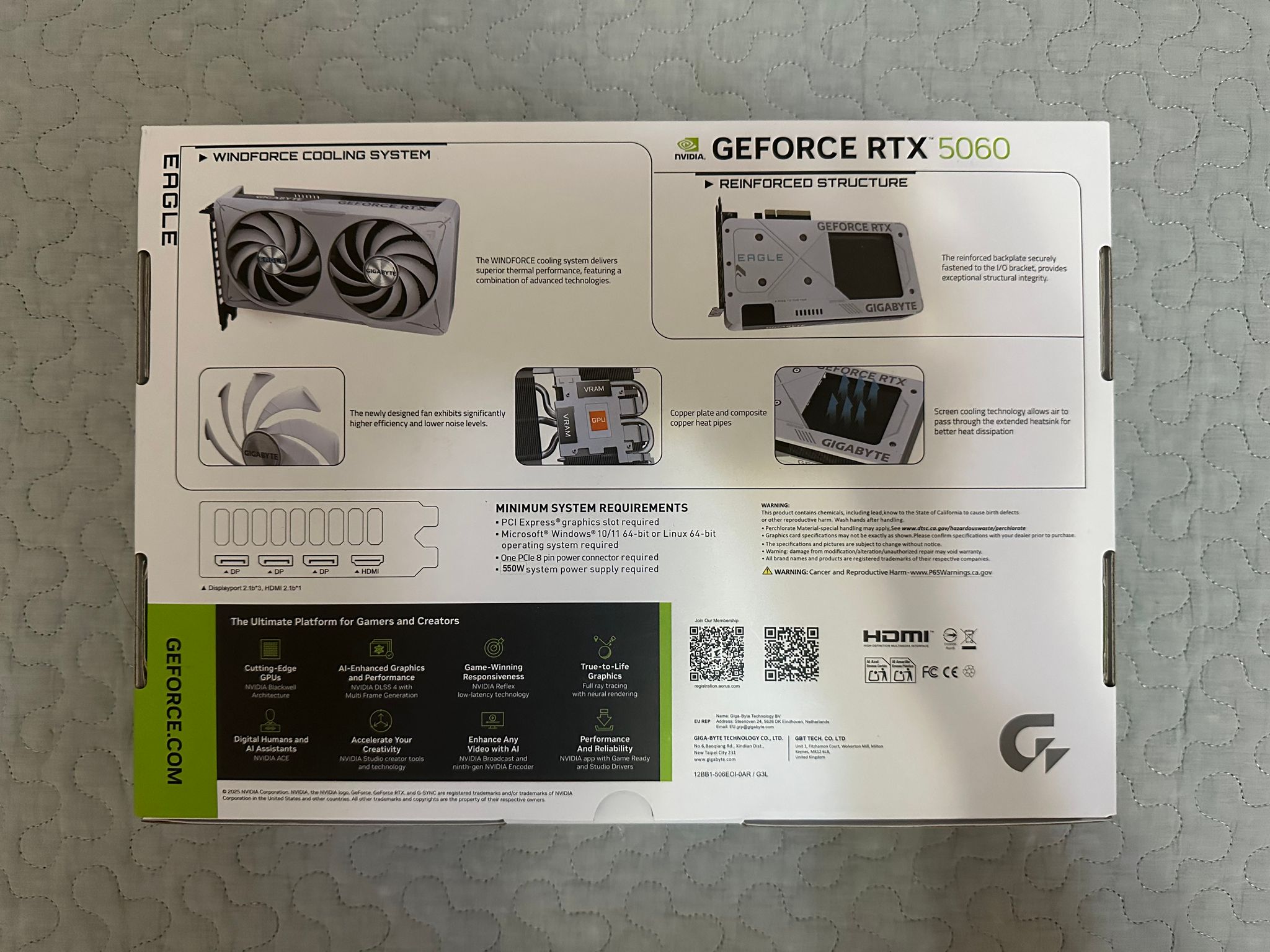 Gigabyte Eagle OC ICE RTX 5060