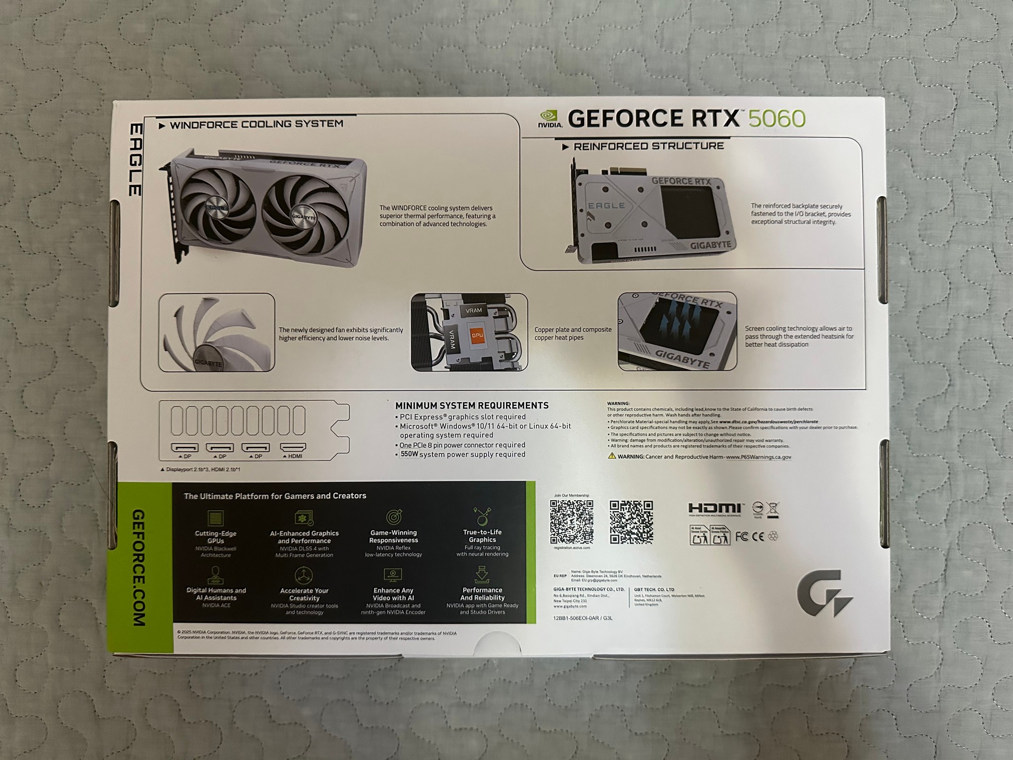 Gigabyte Eagle OC ICE RTX 5060