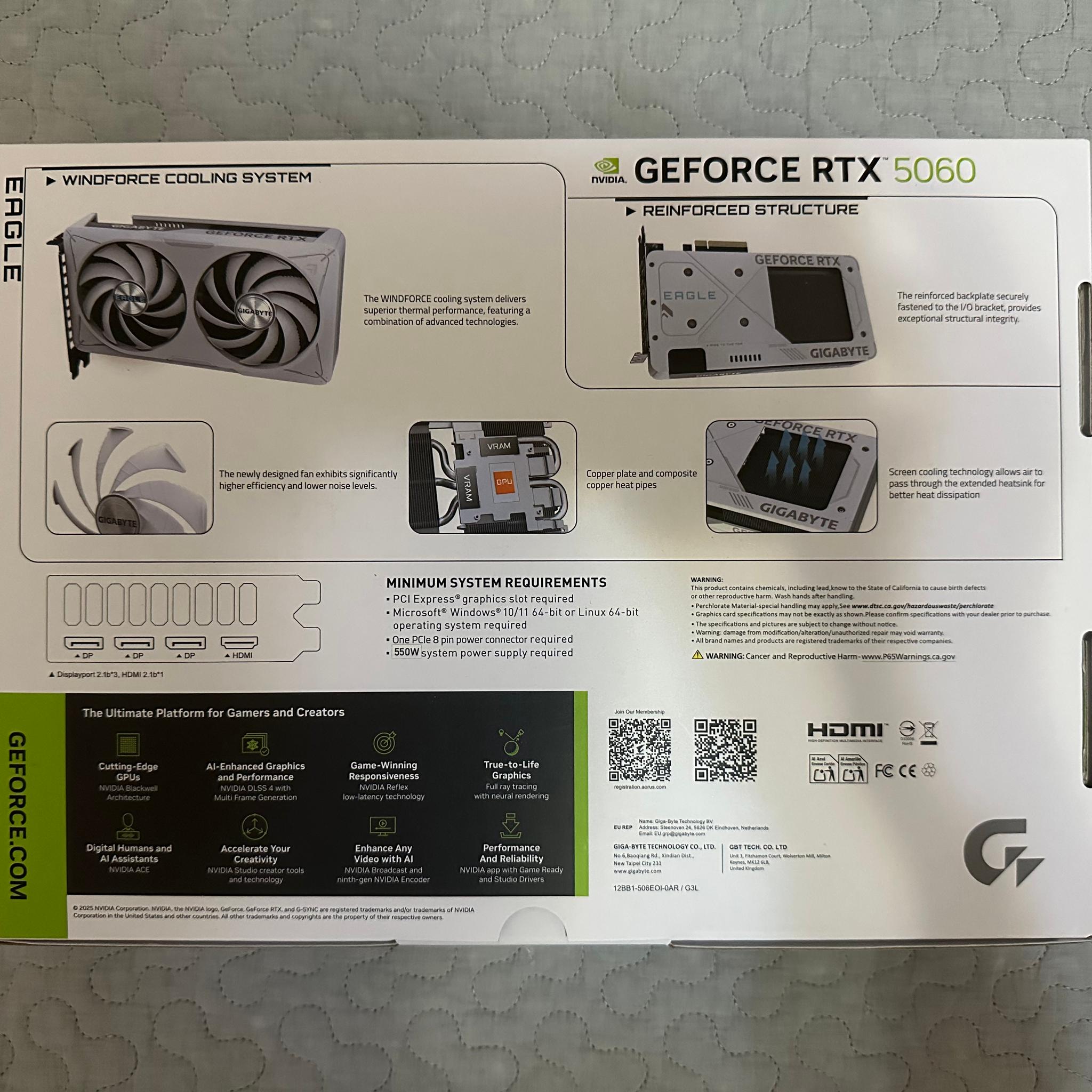 Gigabyte Eagle OC ICE RTX 5060