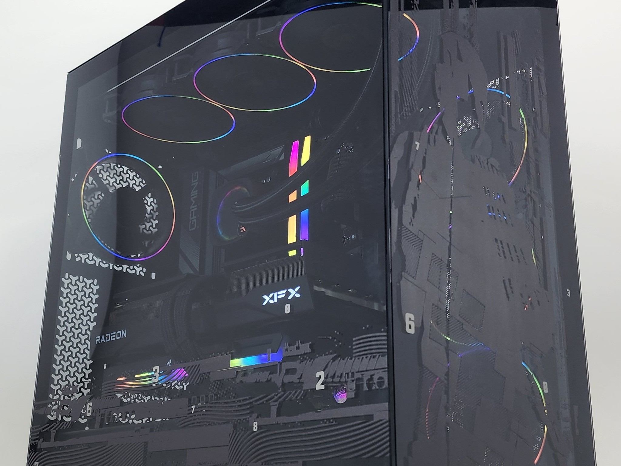 Gaming PC Ryzen 7 7800X3D 48GB RAM 2TB SSD RX 9070 XT 16GB Windows 11 Computer