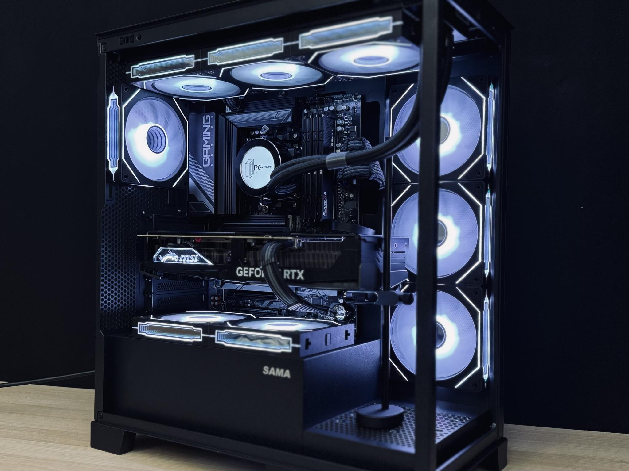 🥈ECHELON: BEASTLY GAMING PC | RTX 4090, RYZEN 7 7800X3D, 64GB DDR5 RAM