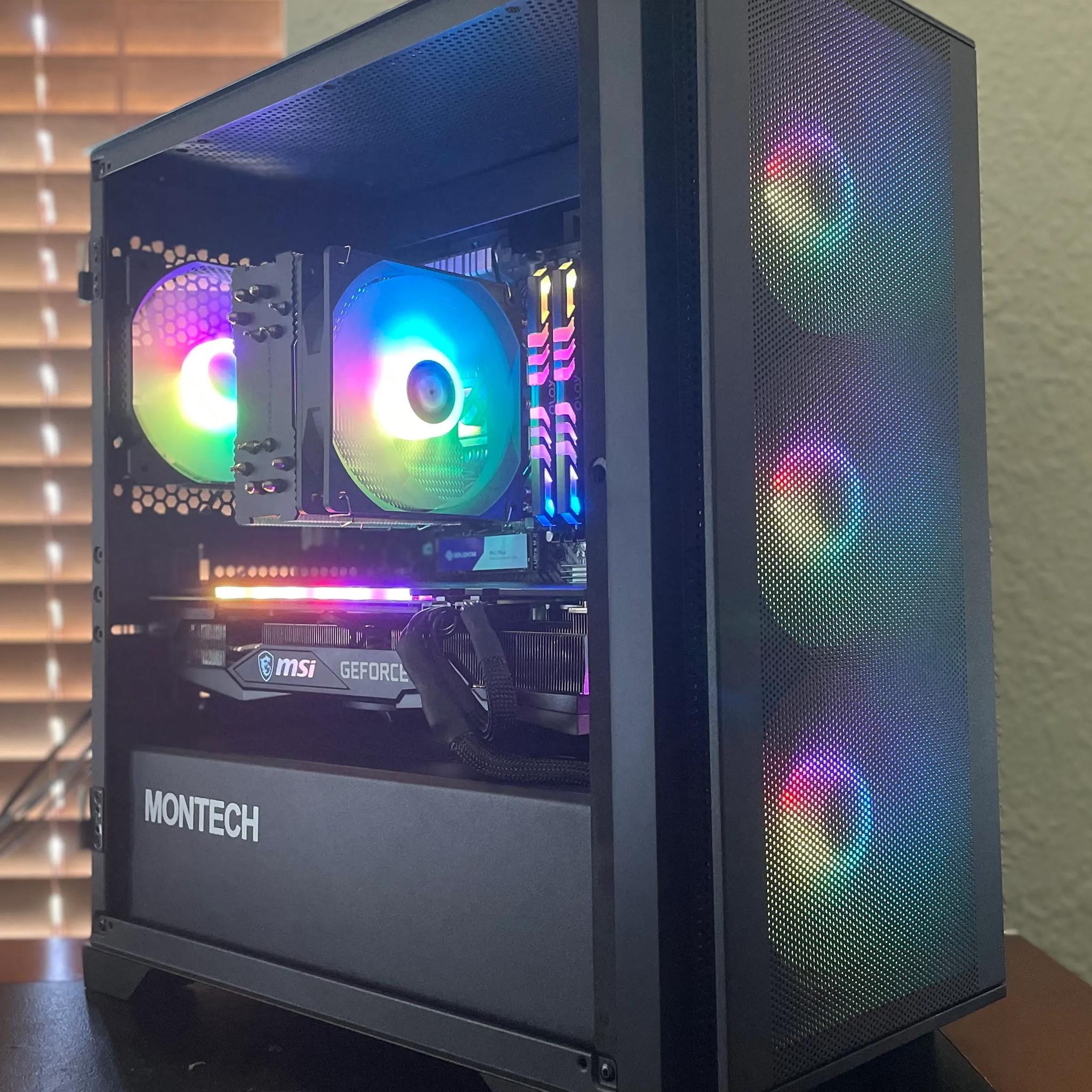 Ryzen 5 3600 + RTX 3060 12GB | Midrange Gaming PC | Full ARGB Control