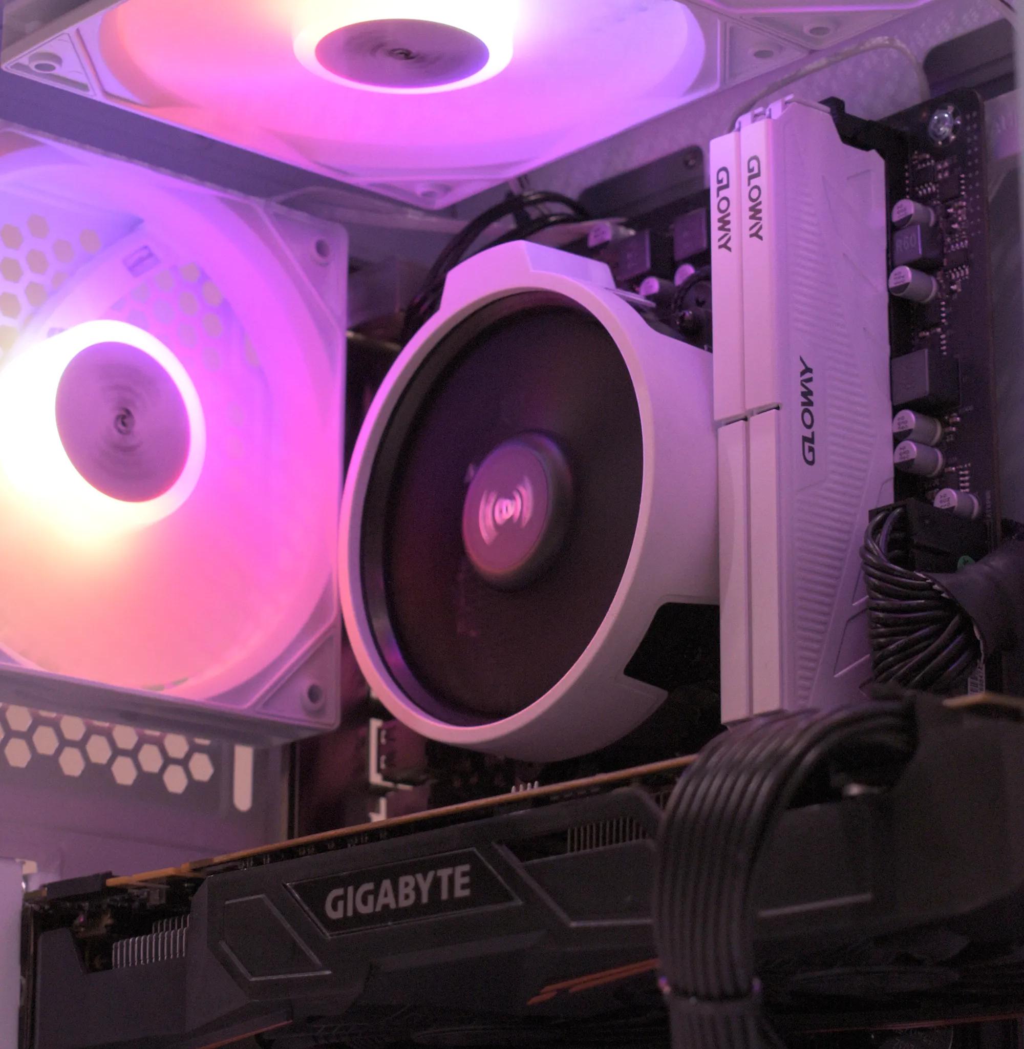 🎮Budget Gamer🎮 Ryzen 5 3600 | GTX 1070 8GB | 16GB DDR4 | 1TB nVME SSD | 1080p White Gaming PC RGB