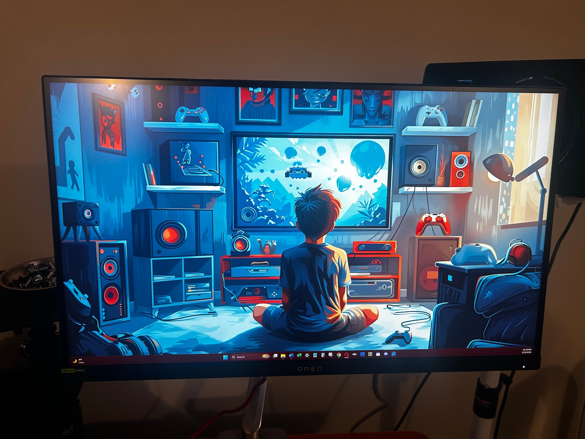 NEW HP OMEN 27" 2K QHD (2560 x 1440) (240hz) Gaming Monitor