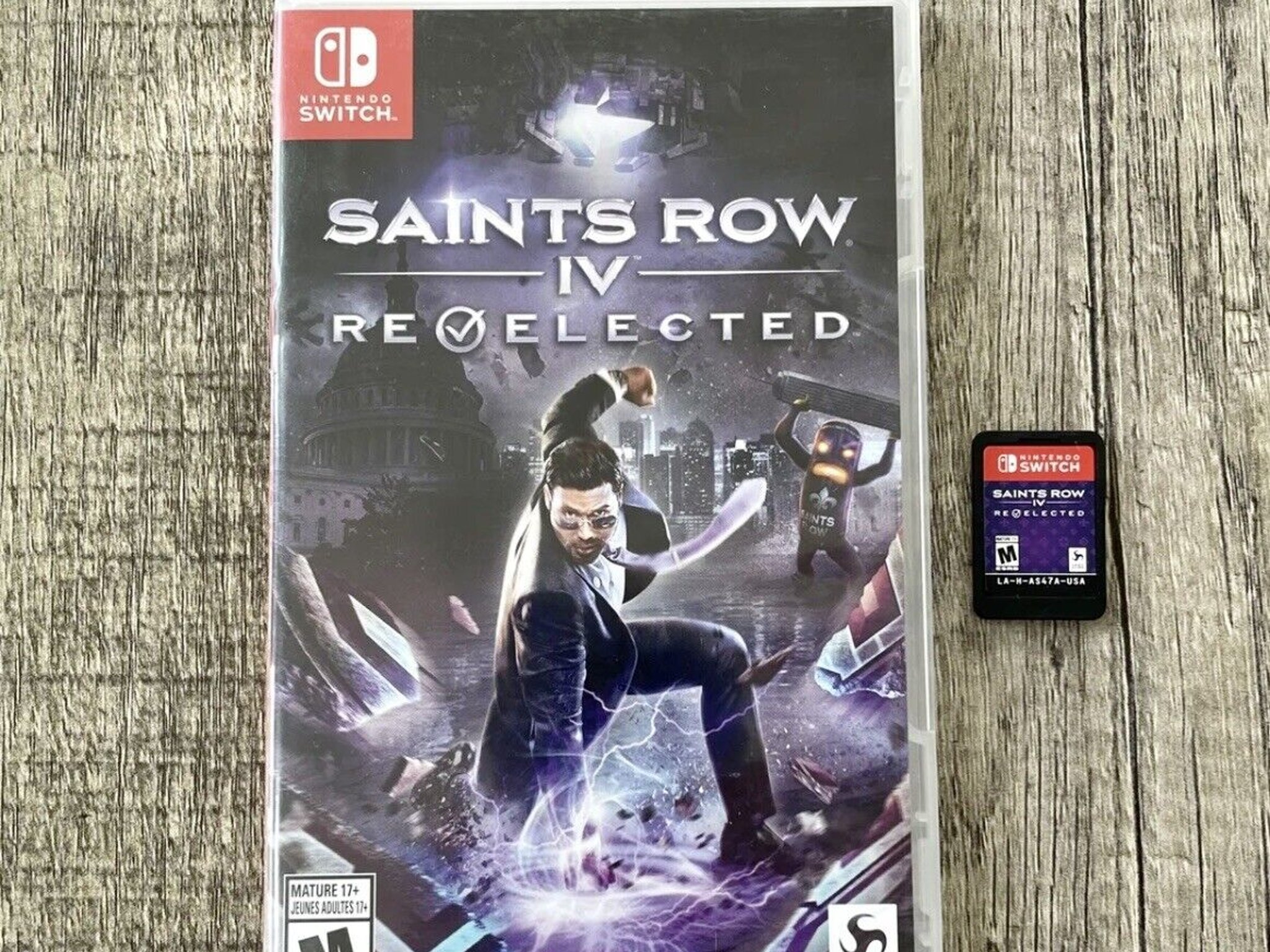 Saints Row IV: Re-Elected for Nintendo Switch Console CIB Game