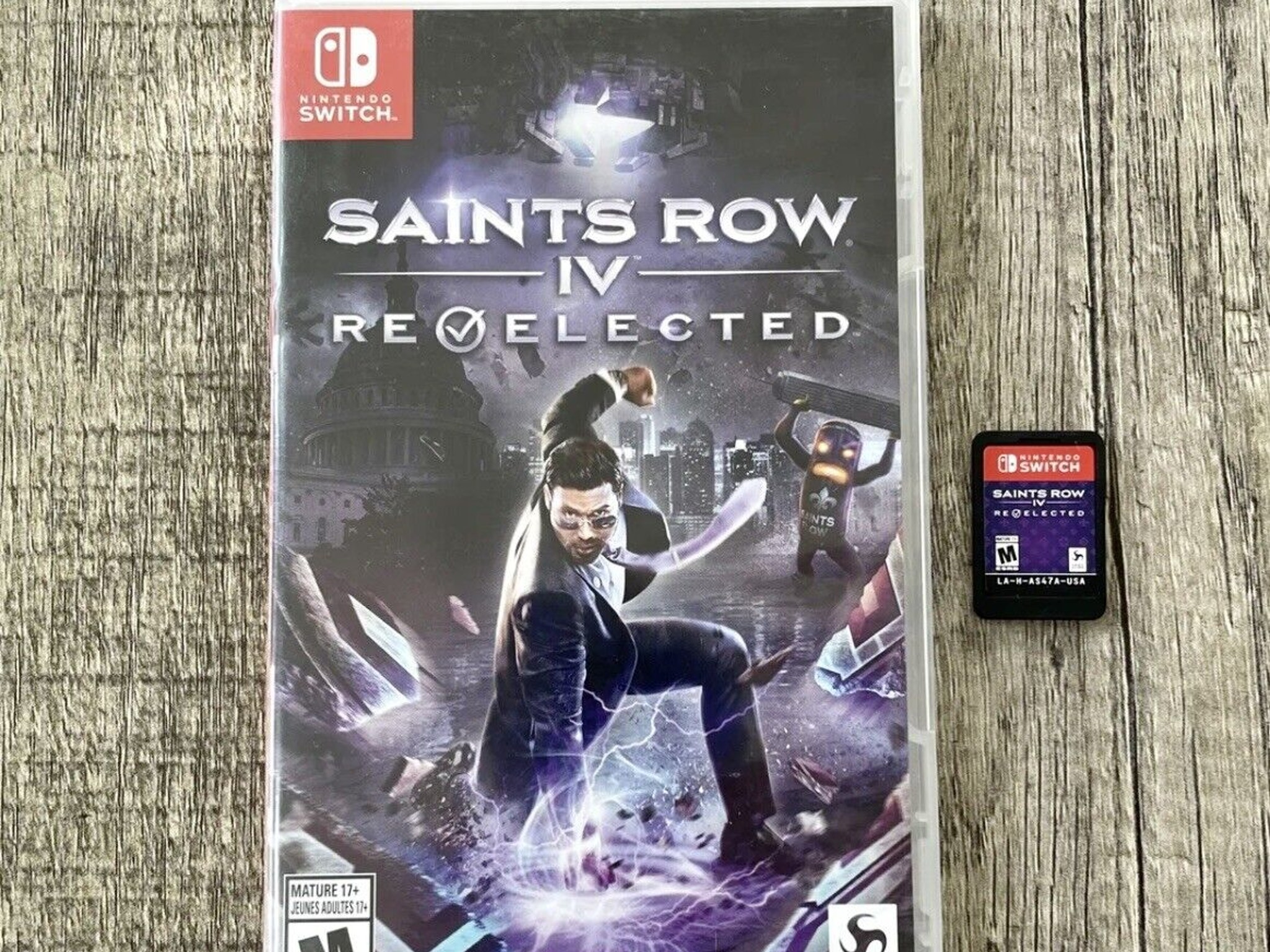 Saints Row IV: Re-Elected for Nintendo Switch Console CIB Game
