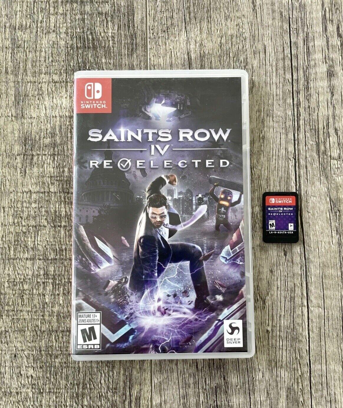 Saints Row IV: Re-Elected for Nintendo Switch Console CIB Game
