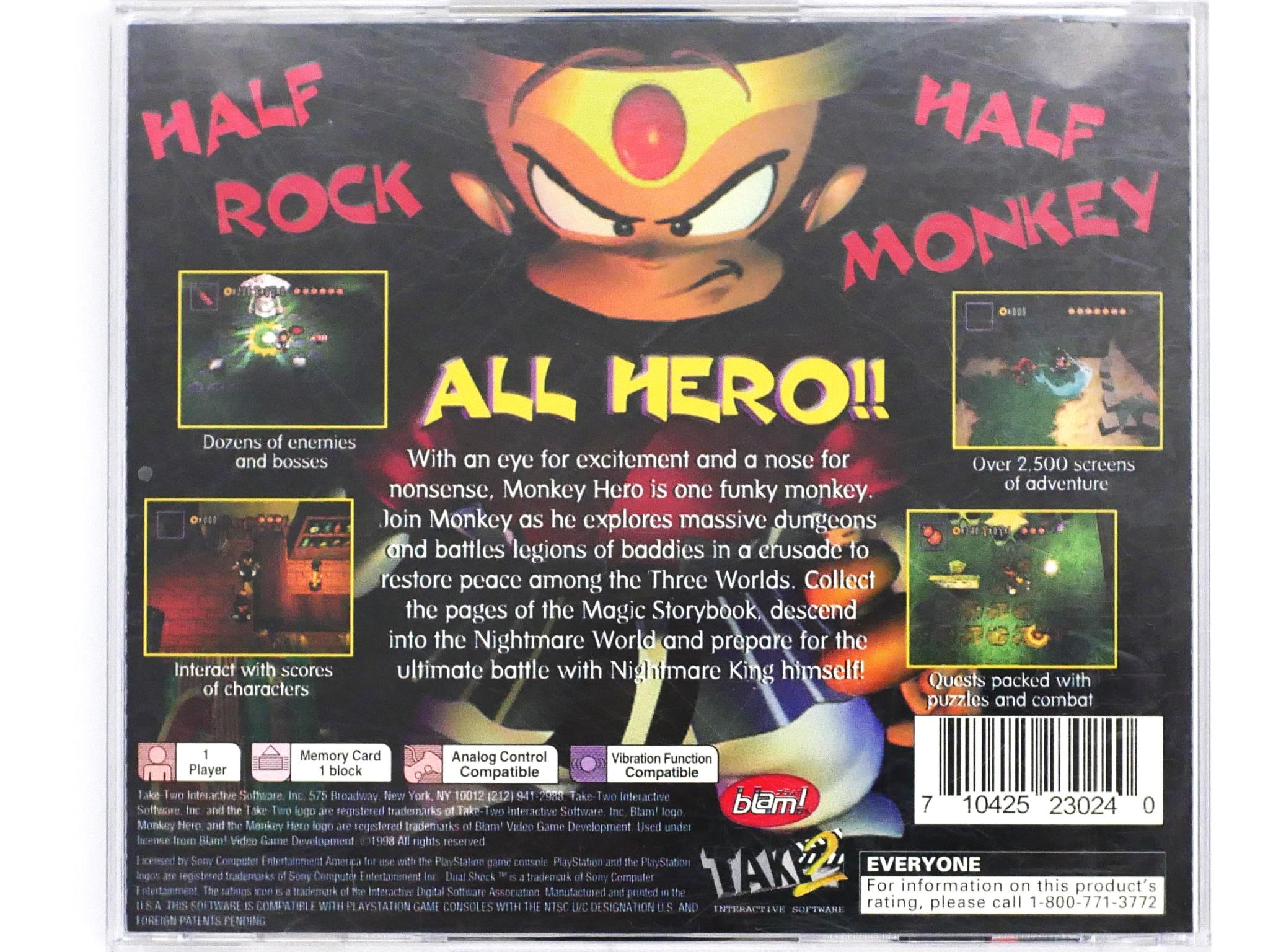 Final Fantasy Tactics, APE Escape, Monkey Hero PlayStation one game Bundle