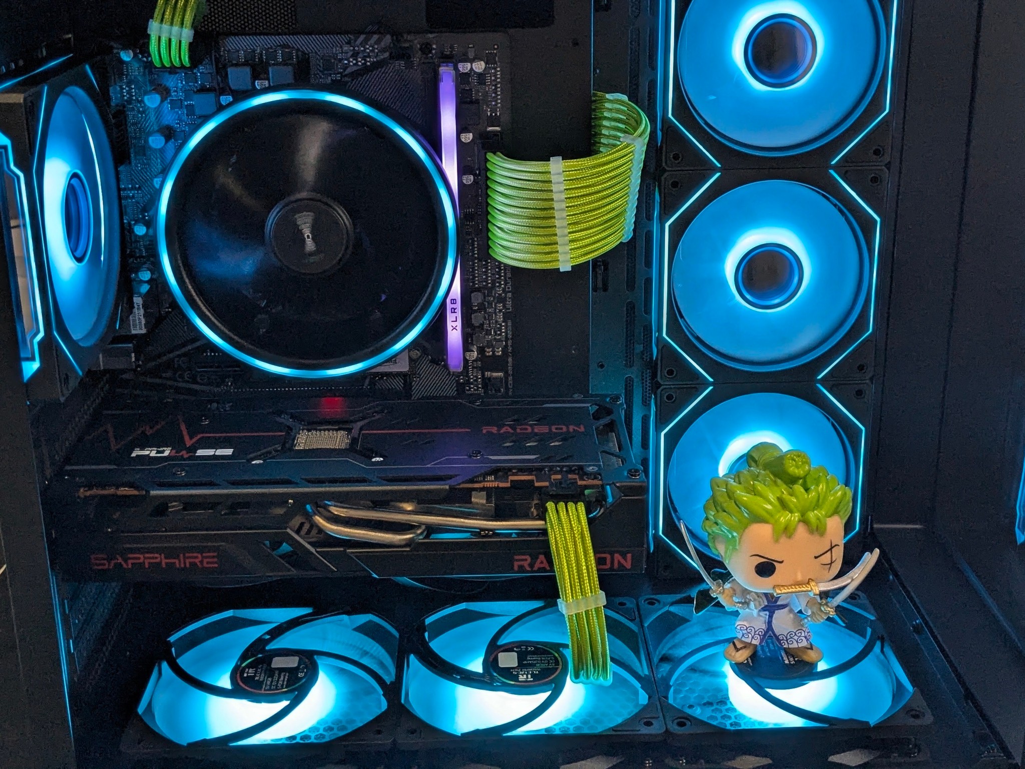 Roronoa Zoro "Headless" Gaming PC🖤RX 6700 10GB🖤Ryzen 5🖤16GB RAM🖤1TB SSD🖤 Wi-Fi 🖤 Windows 11