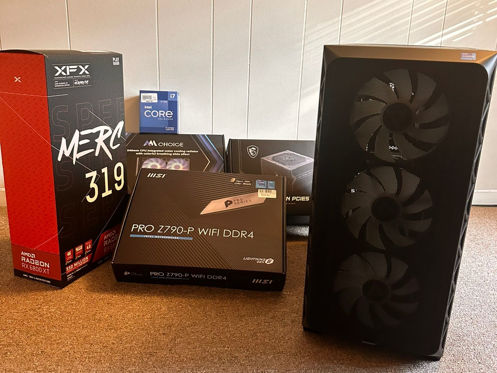 NEW PC Gaming Dekstop Full RGB, i7-12700k, RX6800xt 16gb WITH 2 years WARRANTY!!!