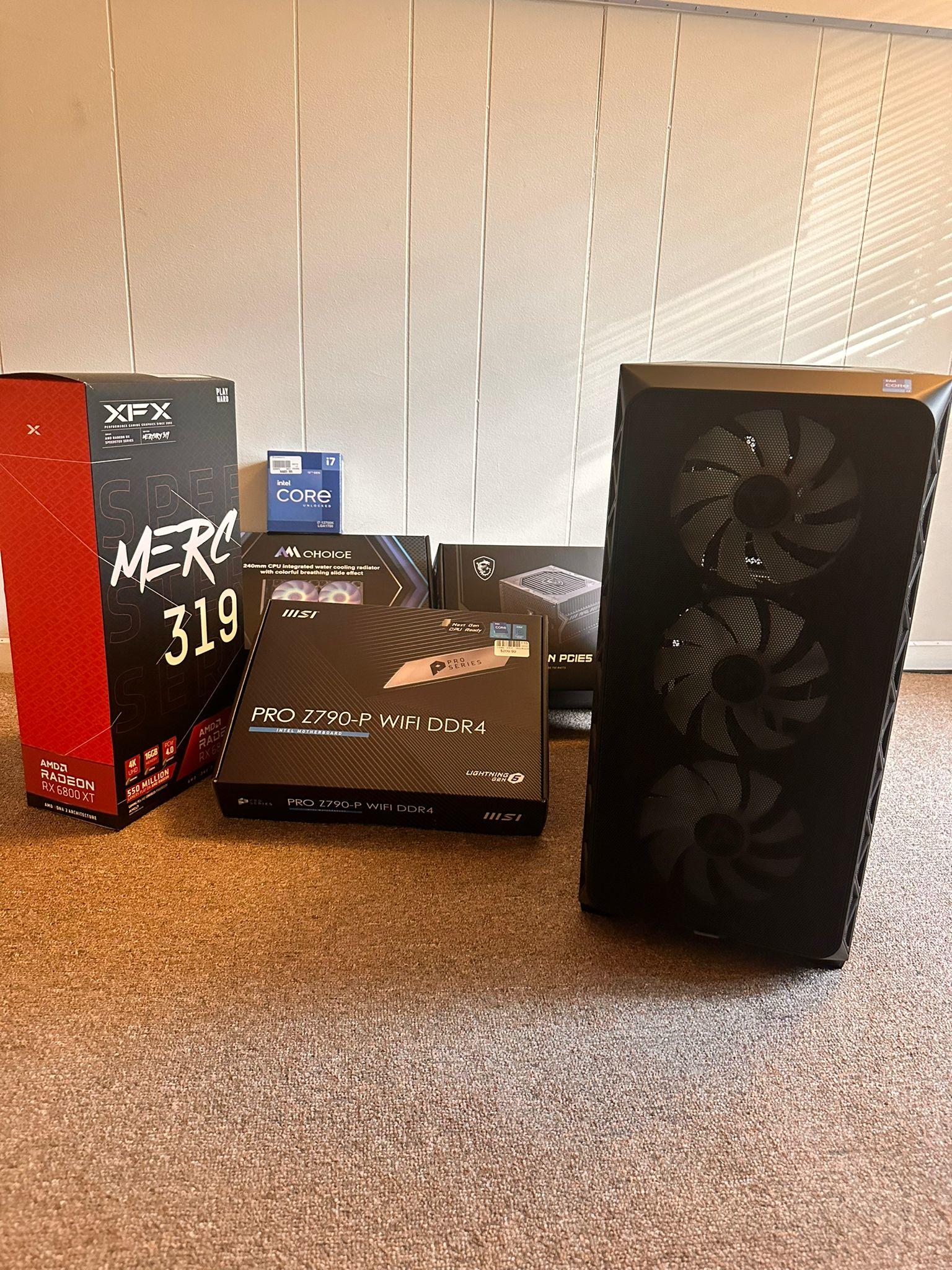 NEW PC Gaming Dekstop Full RGB, i7-12700k, RX6800xt 16gb WITH 2 years WARRANTY!!!