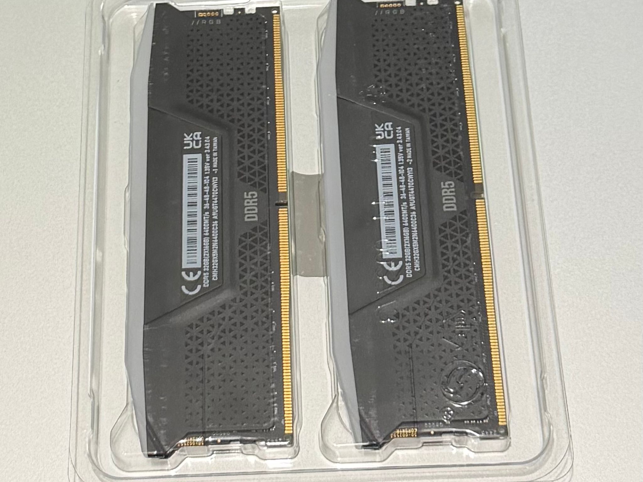 🔥 Corsair Vengeance RGB DDR5 32GB (2x16 GB) 6400 MHz