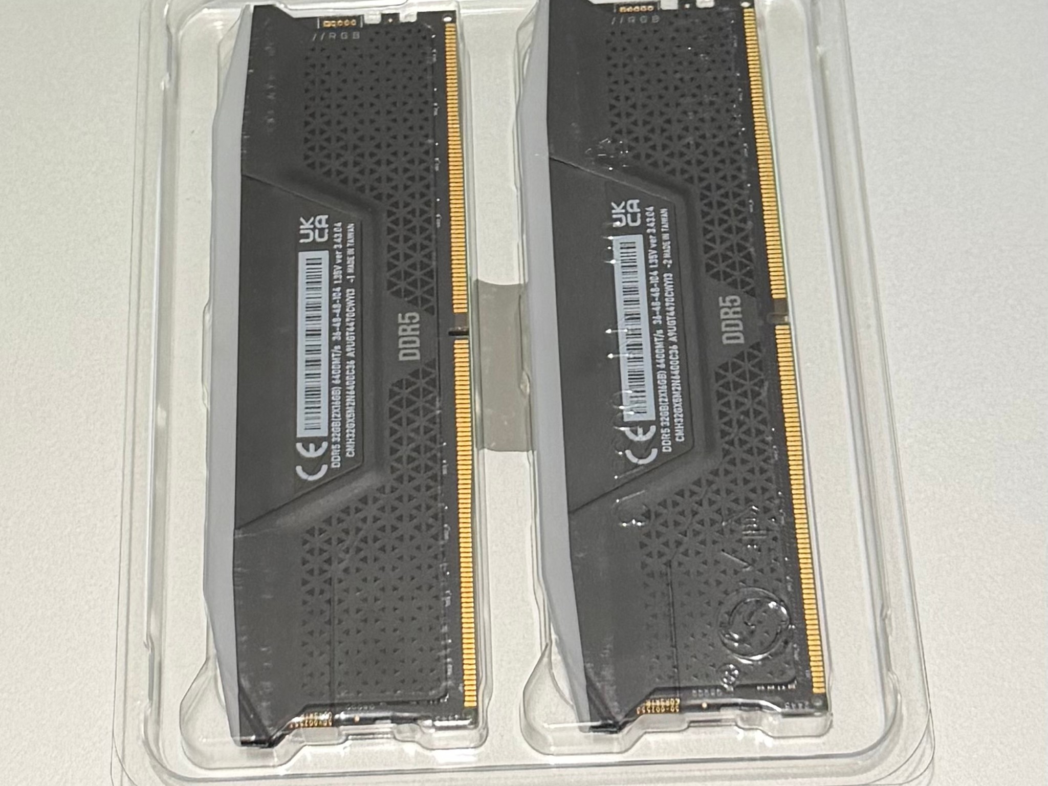 🔥 Corsair Vengeance RGB DDR5 32GB (2x16 GB) 6400 MHz