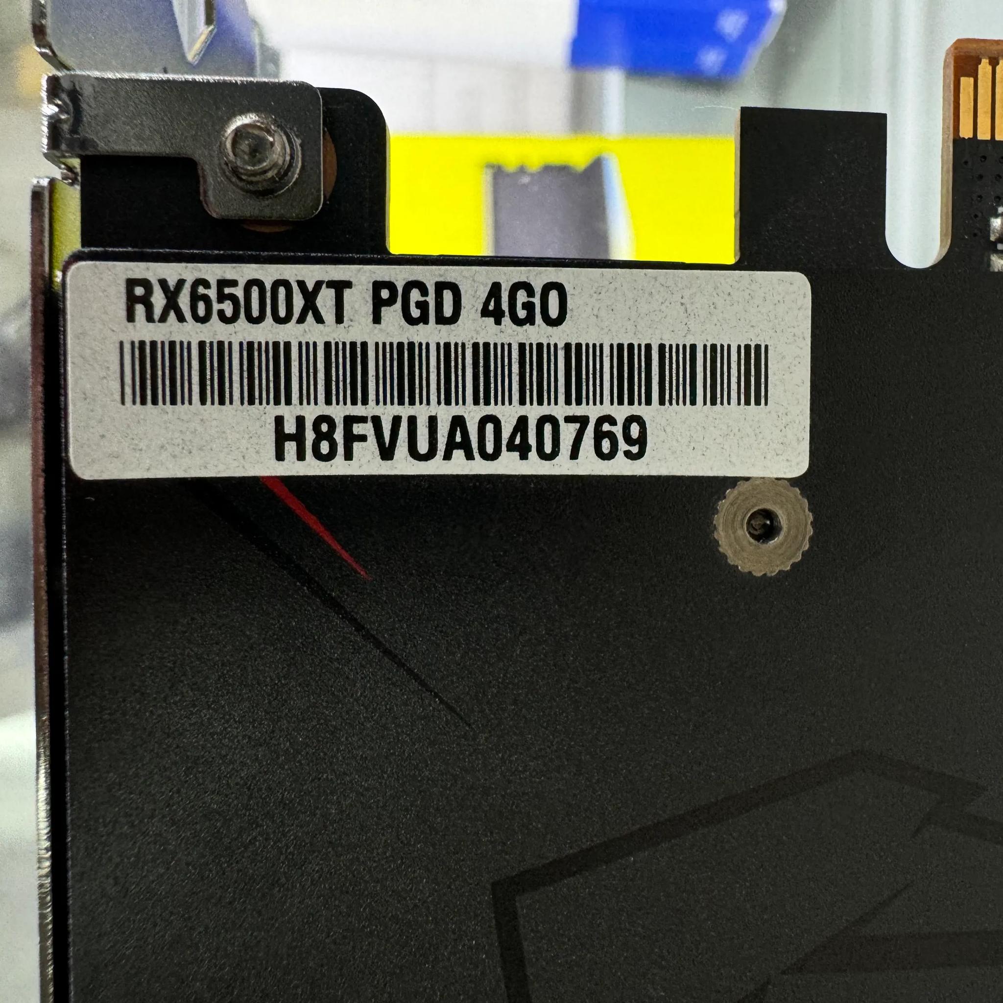 ASRock Radeon RX 6500 XT Phantom Gaming D OC 4GB Graphics Card (Refurbished)