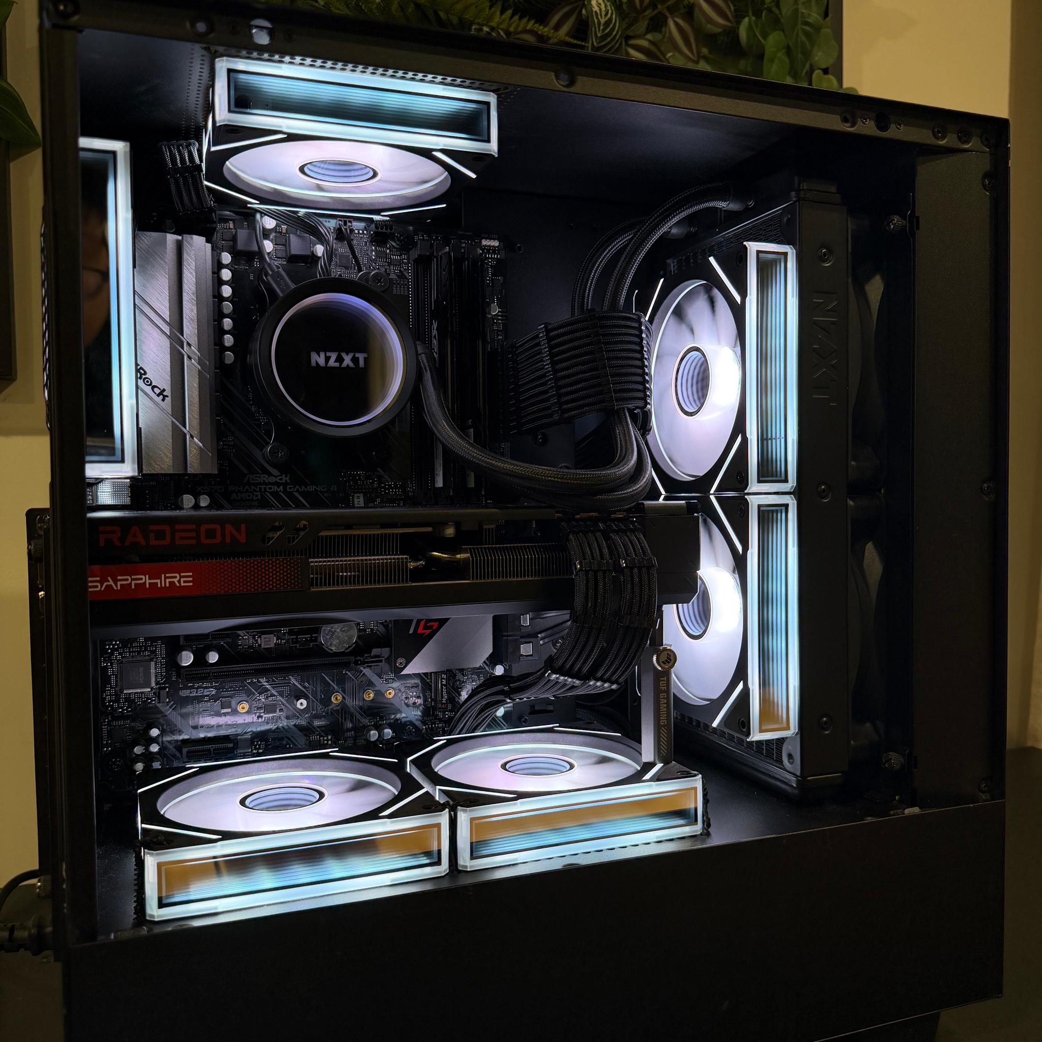 🚀 NEWLY BUILT GAMING PC — 5800X3D/ X570 + RX 7800 XT + 32GB Ram + 1.5 TB 🚀