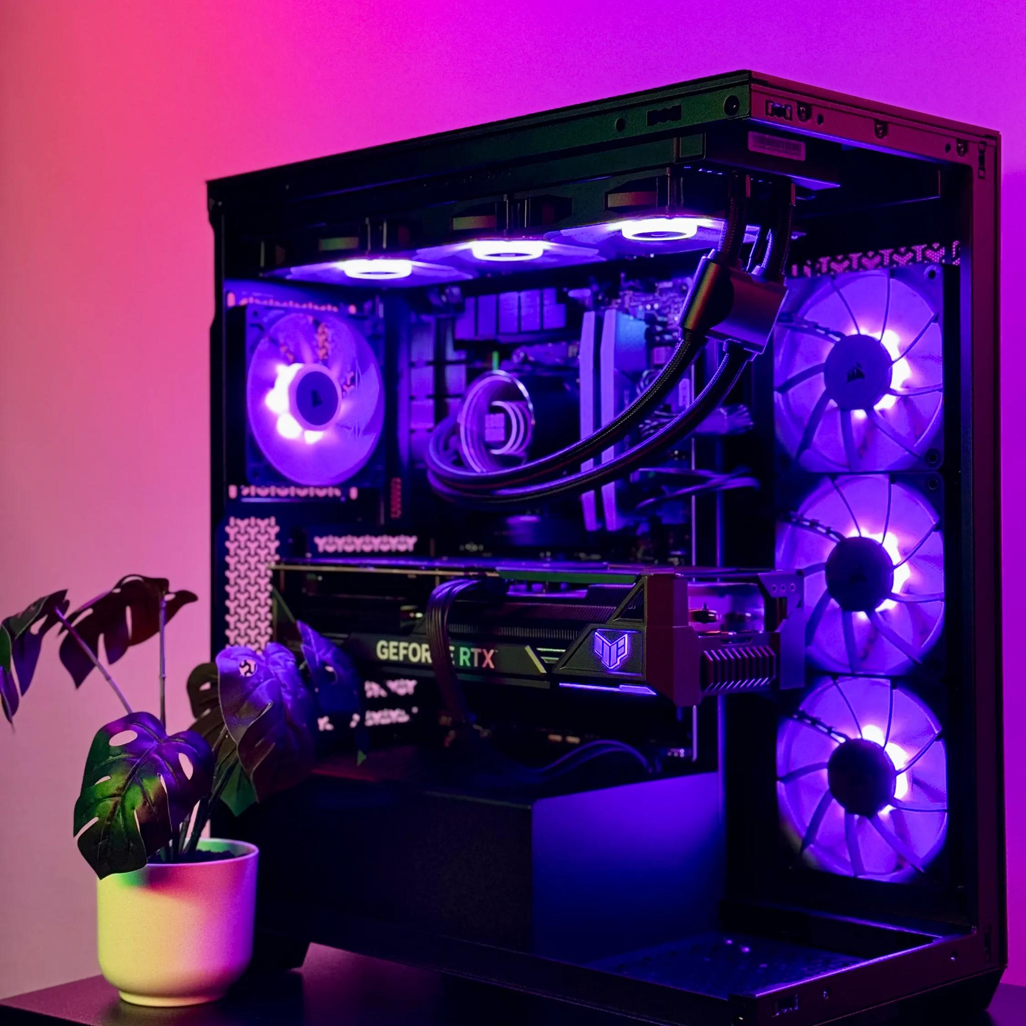 Dominator Ultra Gaming PC | Asus 4090 OC🔥 7800x3D🔥 2TB Gen4 M.2🔥 Corsair 32GB DDR5 & 1000w PSU