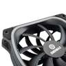 Enermax SquA RGB aRGB 120MM PWM Fan - Black (3-Pack)