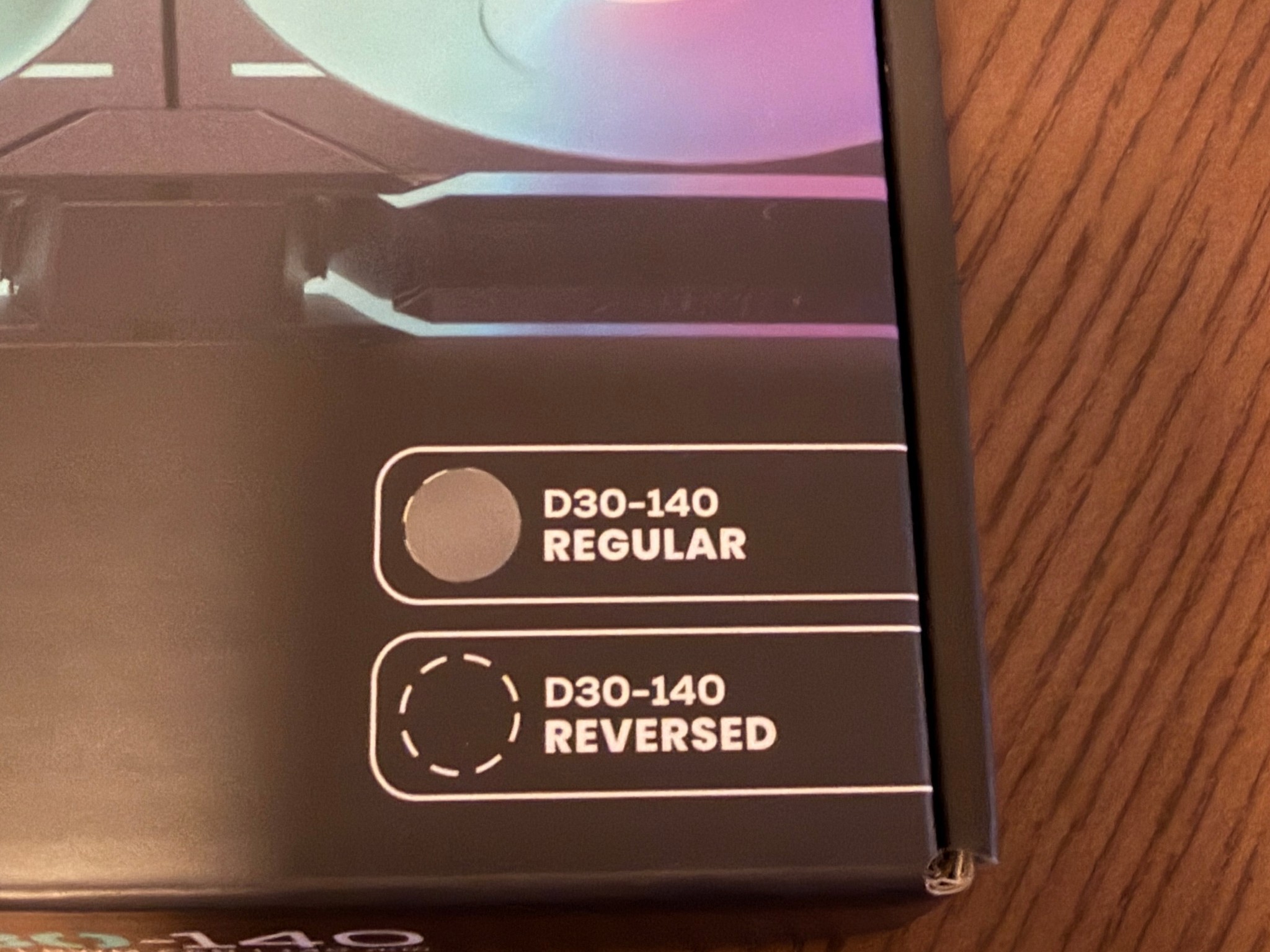 Phanteks D30 140 (7 Reversed, 1 Regular)
