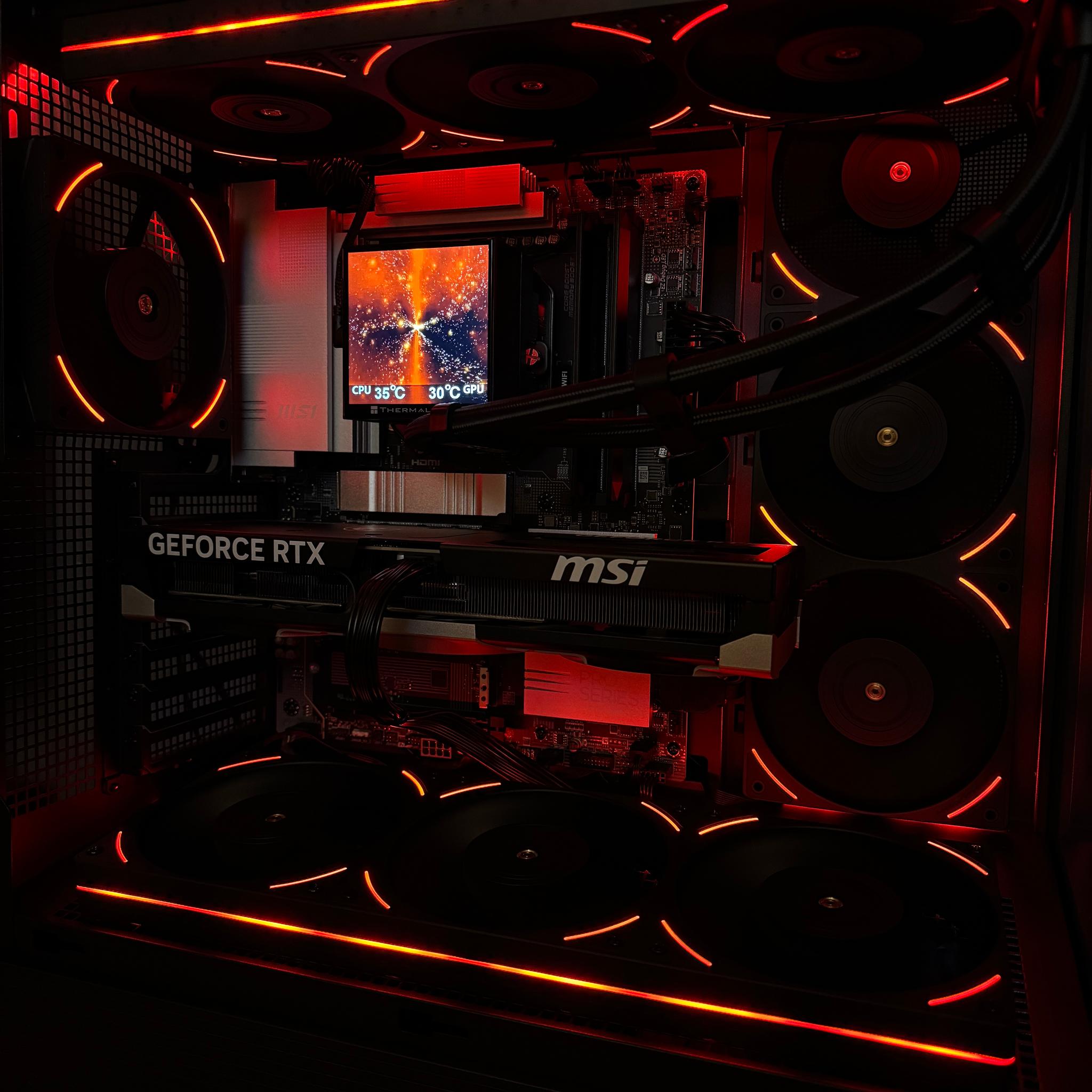 👨‍🚀Gaming PC | Ryzen 9900X, RTX 5070 Ti, 32GB DDR5 6000, 2TB Gen4 SSD, 1000W Thermaltake