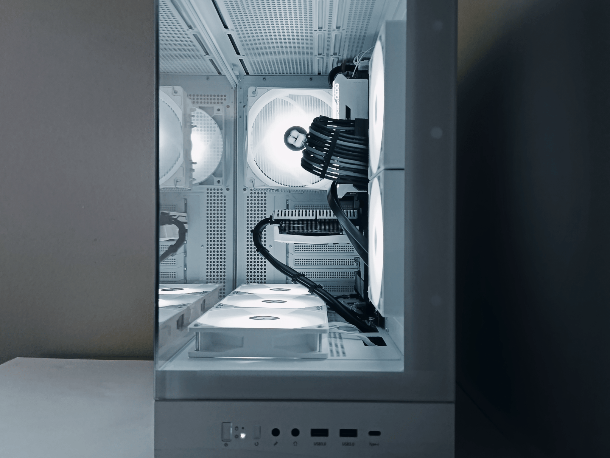 Custom White RGB Gaming Desktop PC – Ryzen 5 5600 + White RTX 3060 Ti