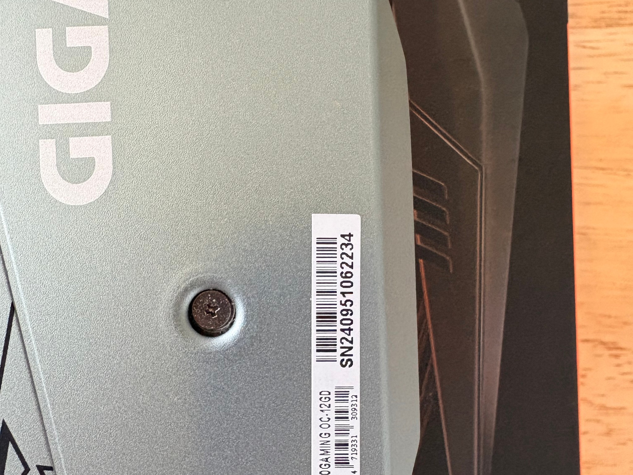 GIGABYTE GAMING OC GeForce RTX 3060 12GB